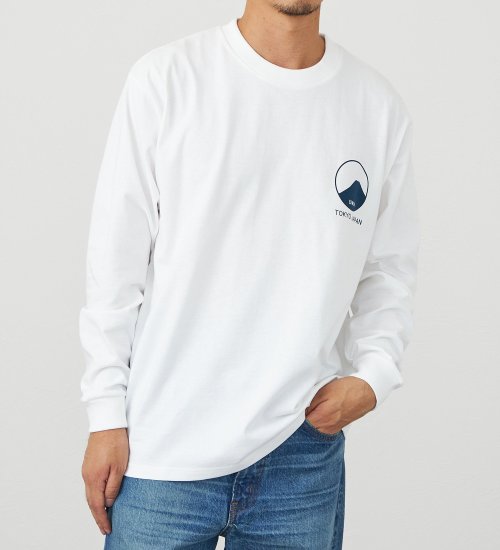 EDWIN(エドウイン)のプリントTシャツ 長袖|トップス/Tシャツ/カットソー/メンズ|ホワイト