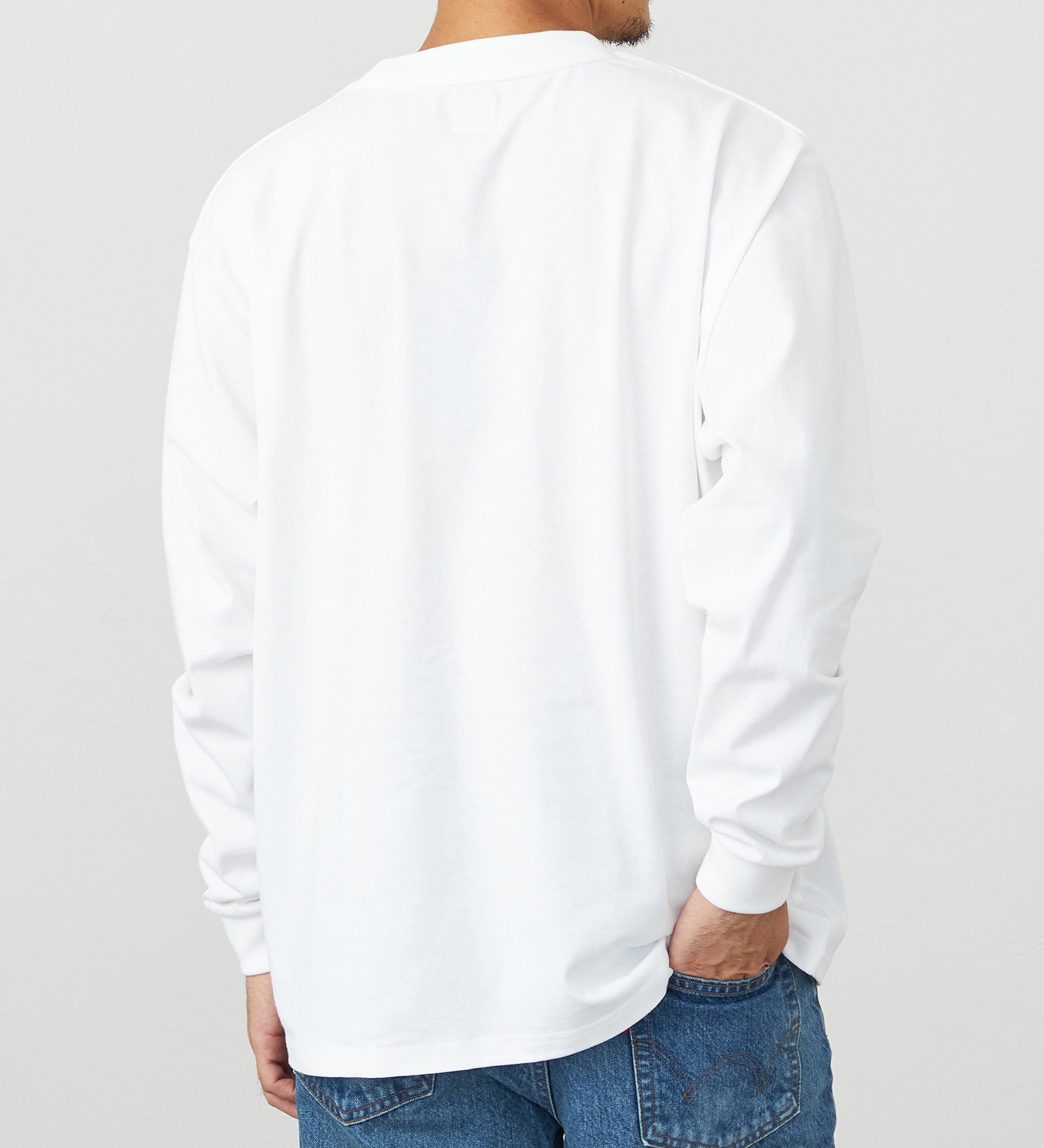 EDWIN(エドウイン)のプリントTシャツ 長袖|トップス/Tシャツ/カットソー/メンズ|ホワイト