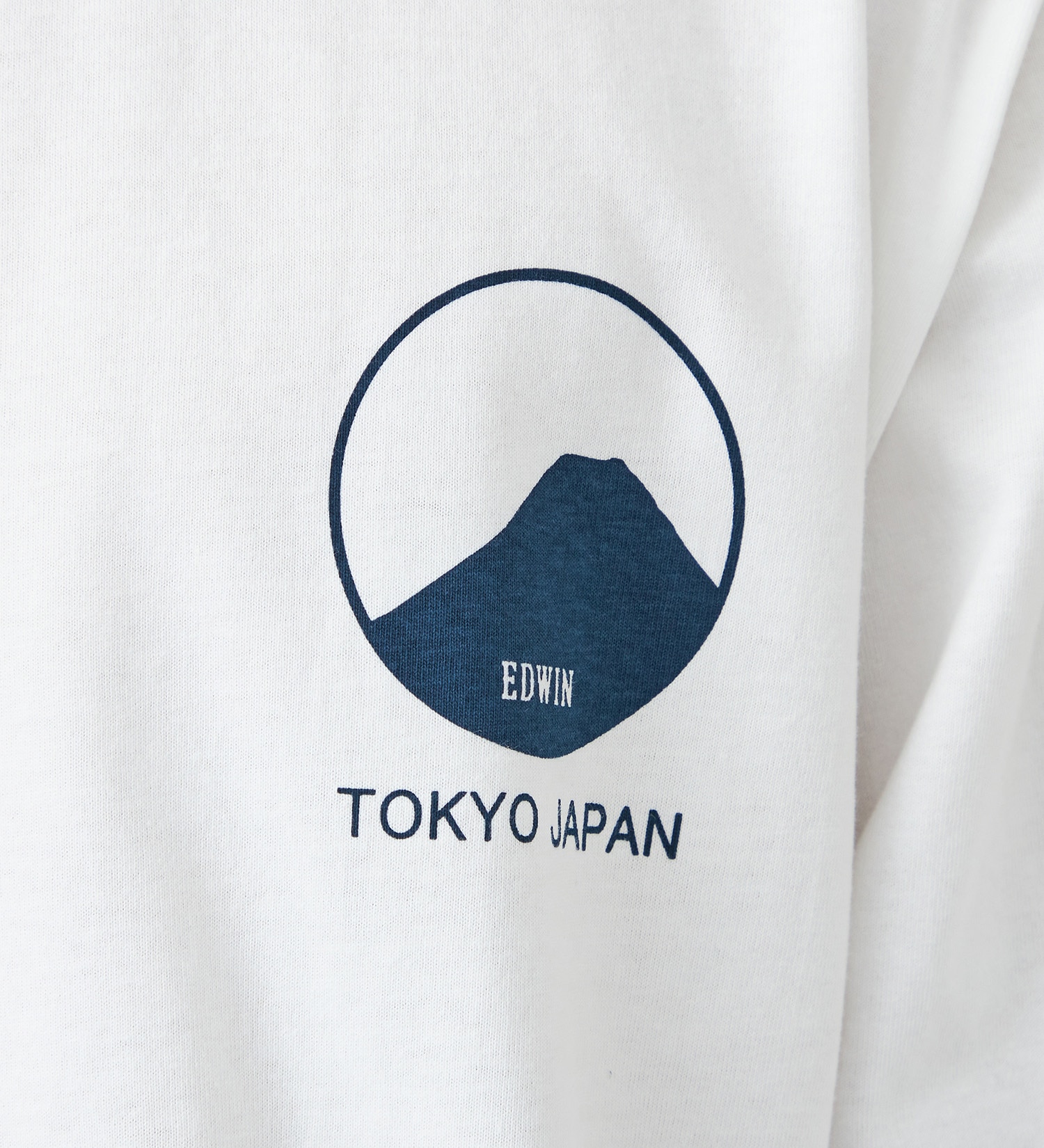 EDWIN(エドウイン)のプリントTシャツ 長袖|トップス/Tシャツ/カットソー/メンズ|ホワイト