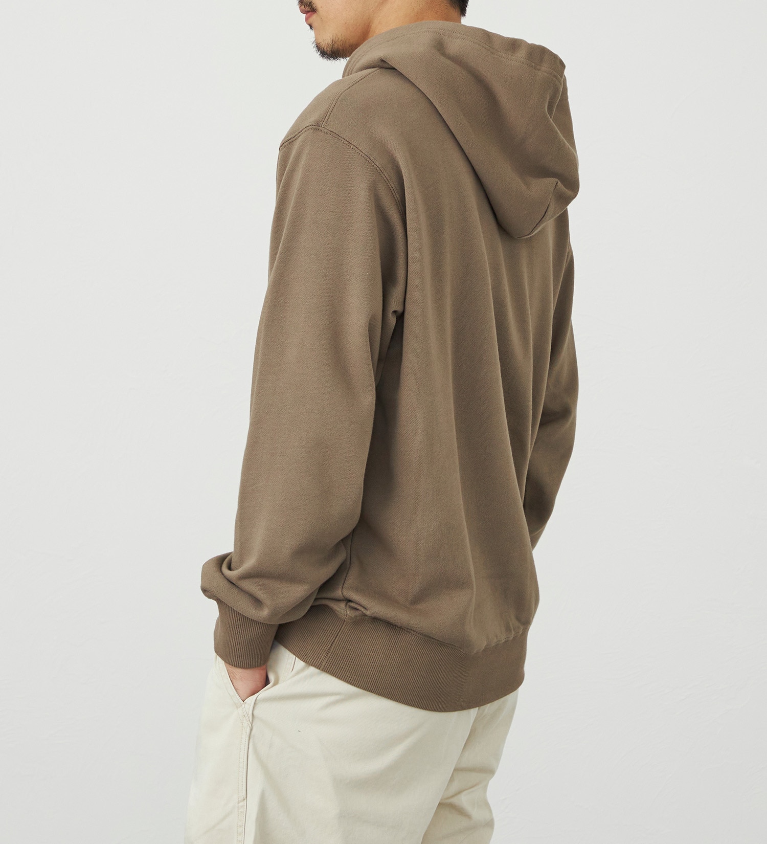 EDWIN(エドウイン)のプリントスウェットパーカー|トップス/パーカー/メンズ|ブラウン