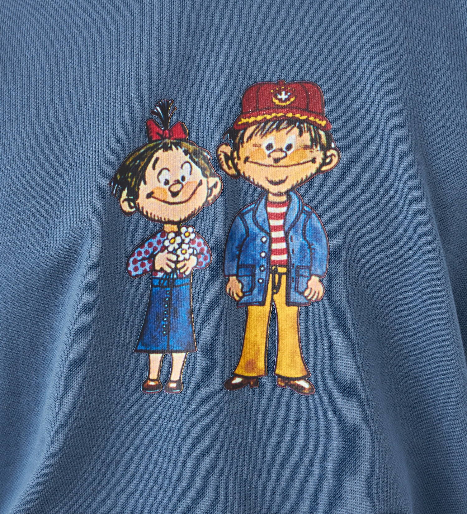 EDWIN(エドウイン)のプリントスウェットパーカー|トップス/パーカー/メンズ|ブルー