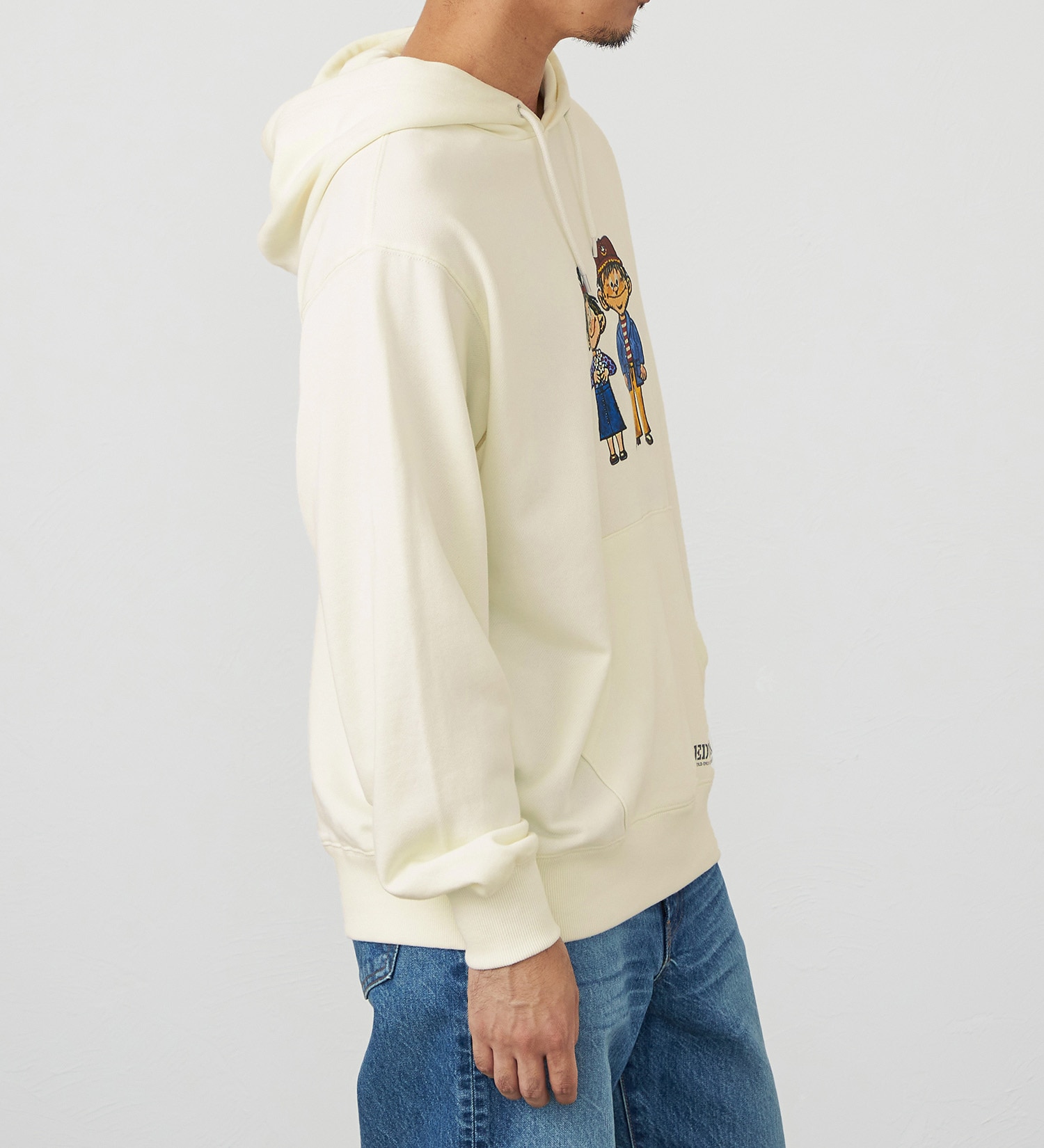 EDWIN(エドウイン)のプリントスウェットパーカー|トップス/パーカー/メンズ|オフホワイト