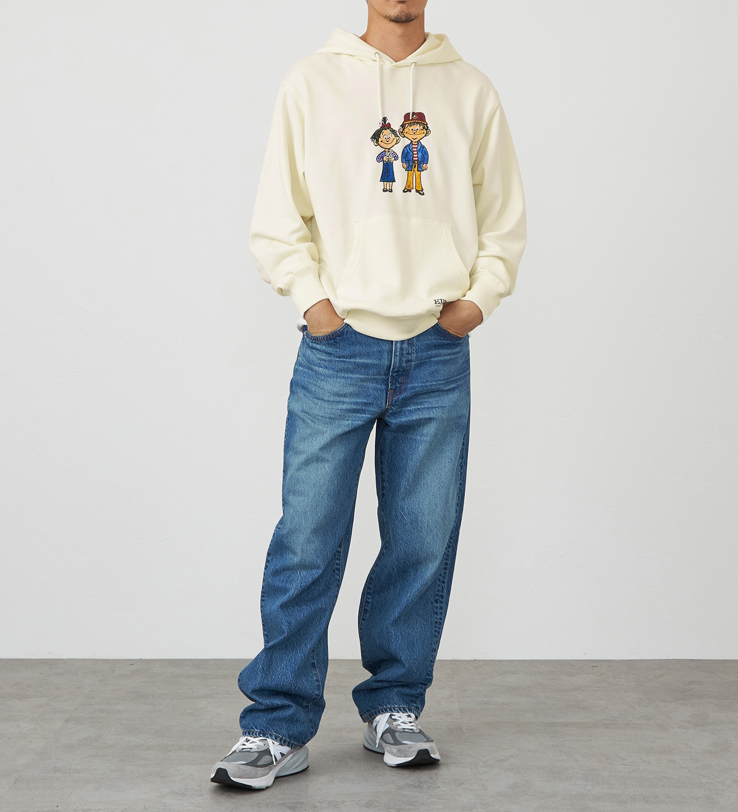 EDWIN(エドウイン)のプリントスウェットパーカー|トップス/パーカー/メンズ|オフホワイト