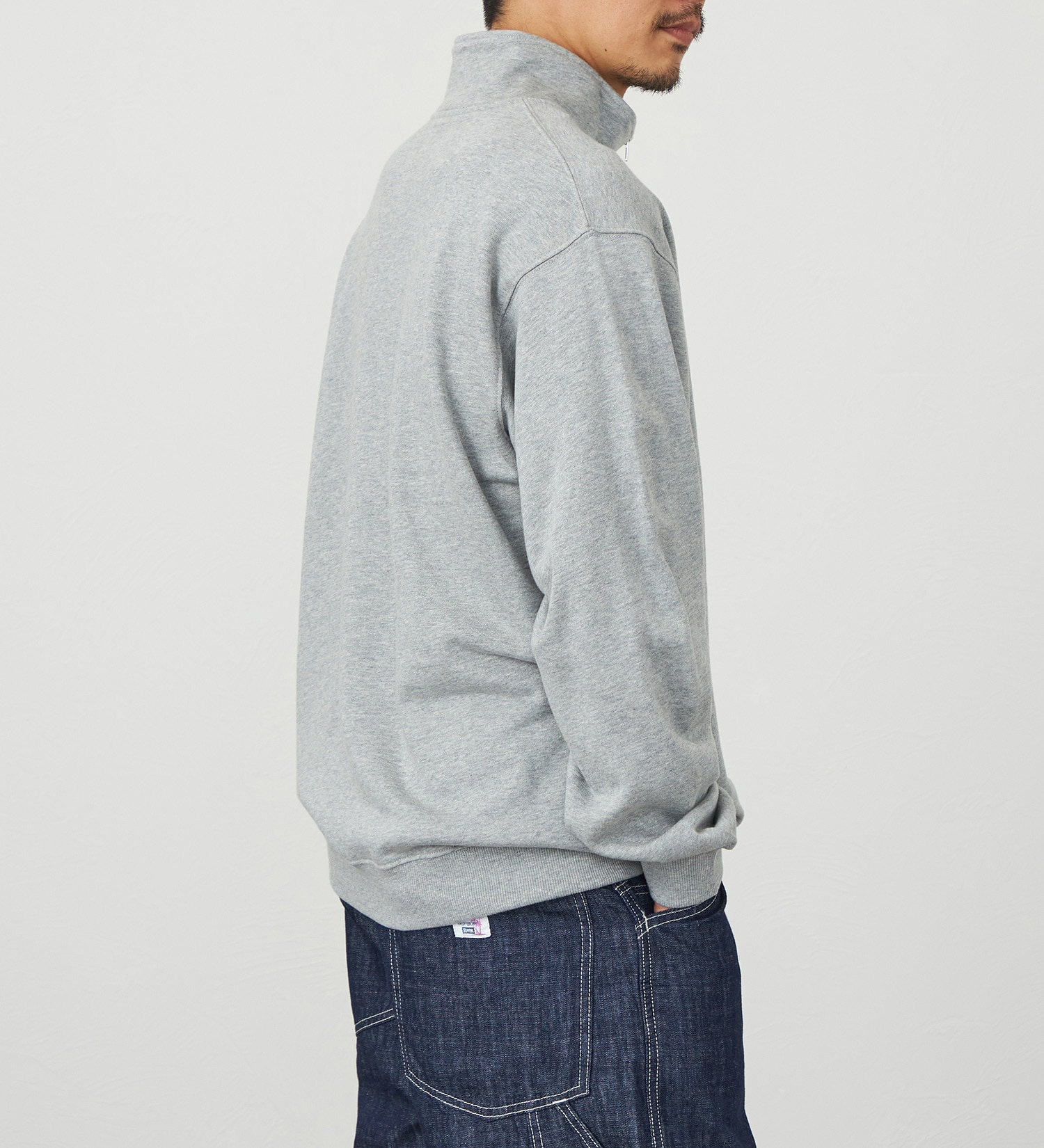 EDWIN(エドウイン)のハーフジップ スウェット|トップス/スウェット/メンズ|グレー