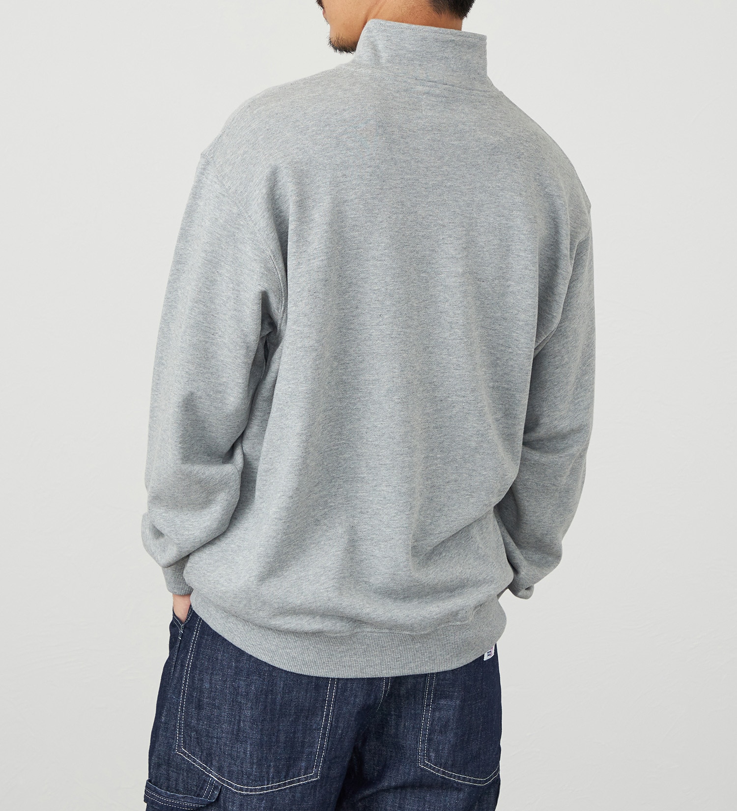 EDWIN(エドウイン)のハーフジップ スウェット|トップス/スウェット/メンズ|グレー