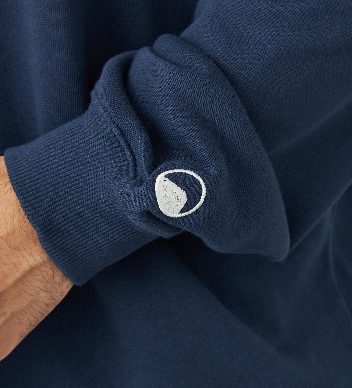 EDWIN(エドウイン)のハーフジップ スウェット|トップス/スウェット/メンズ|ネイビー