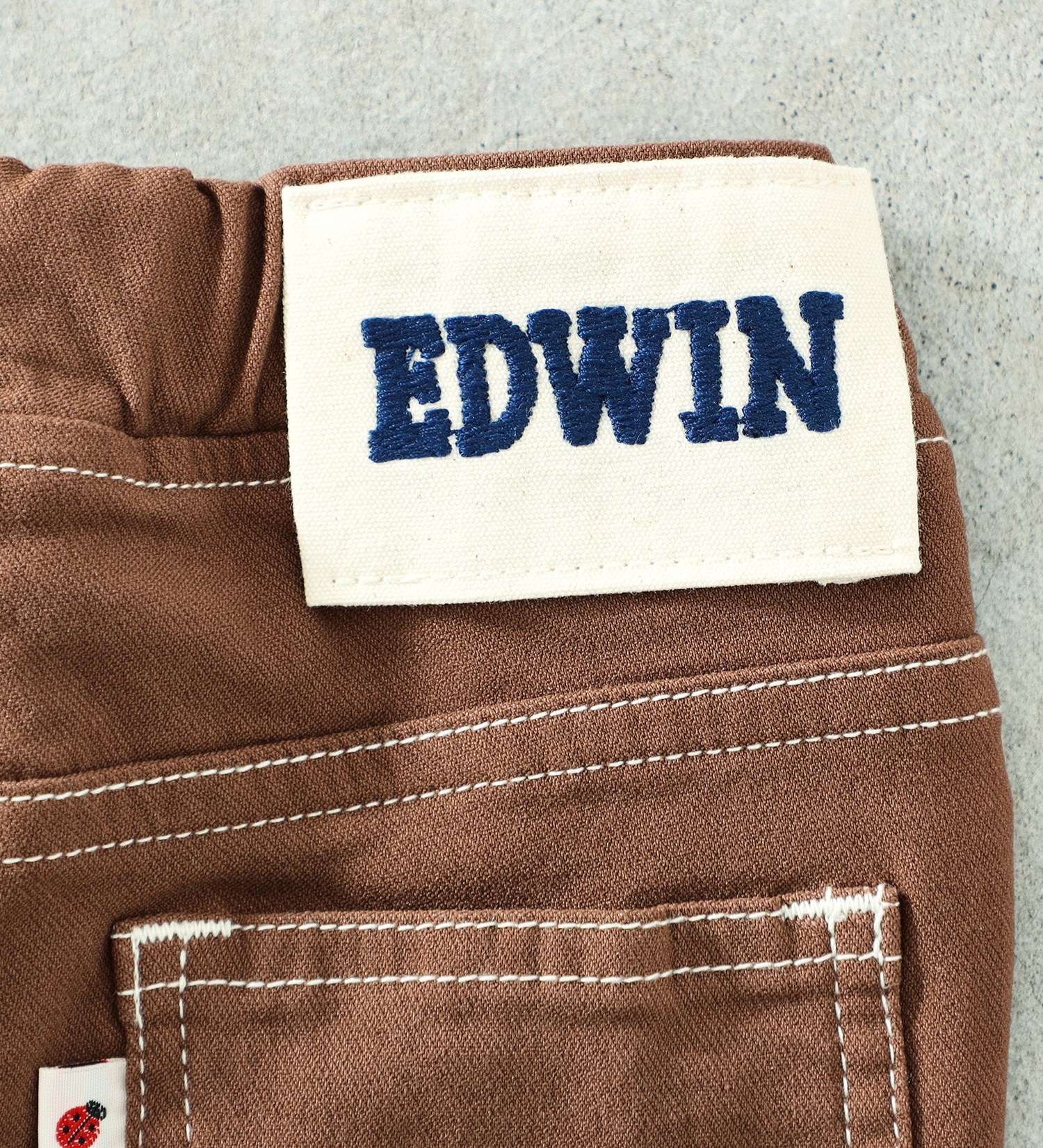 EDWIN(エドウイン)のベビー ベーシック スキニー パンツ【70cm-100cm】|パンツ/パンツ/キッズ|ブラウン