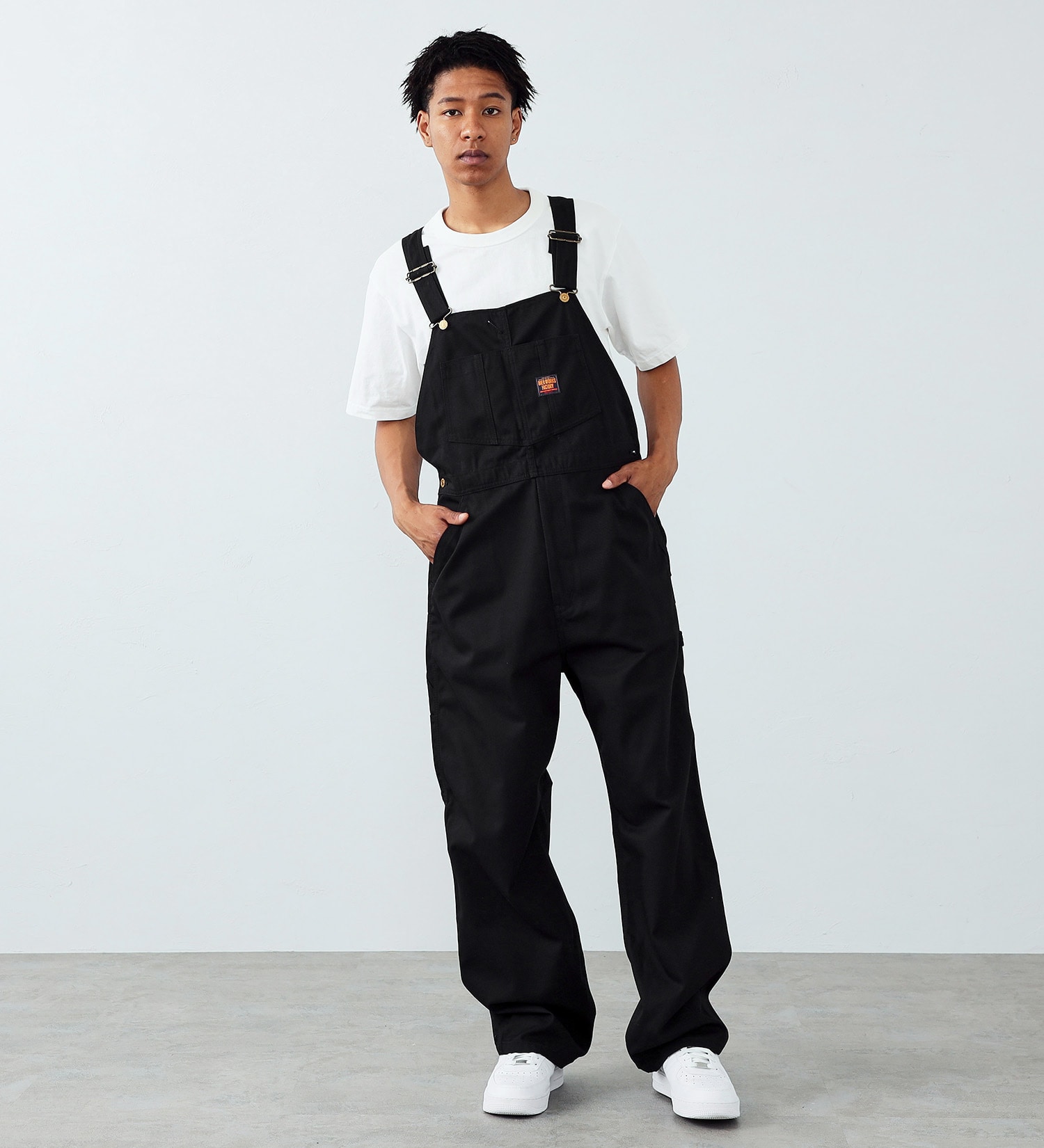 EDWIN(エドウイン)の【SALE】オーバーワークスファクトリー オーバーオール OWF|パンツ/パンツ/メンズ|ブラック