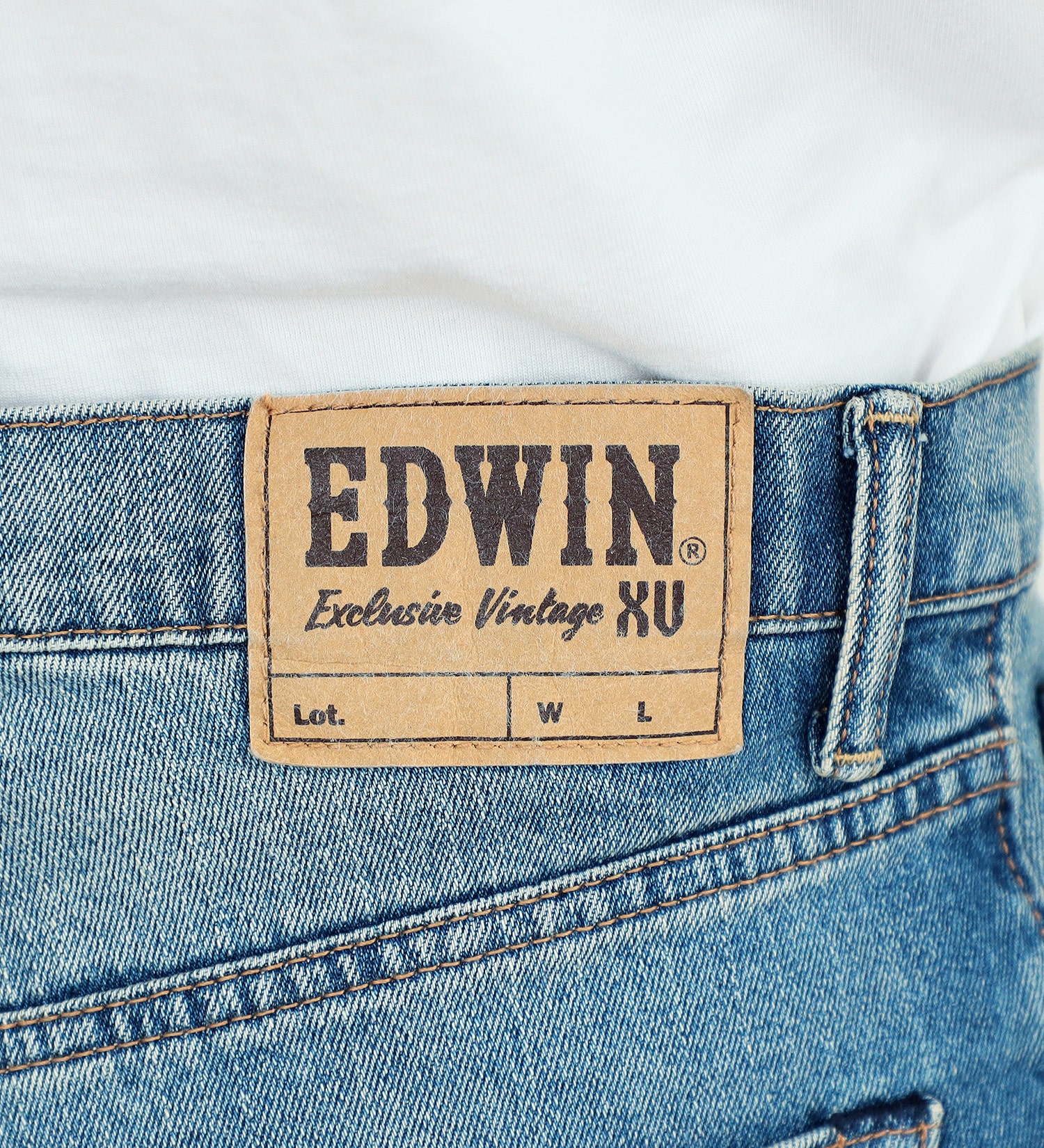 EDWIN(エドウイン)の【試着対象】XV レギュラーストレートデニムパンツ|パンツ/デニムパンツ/メンズ|淡色ブルー