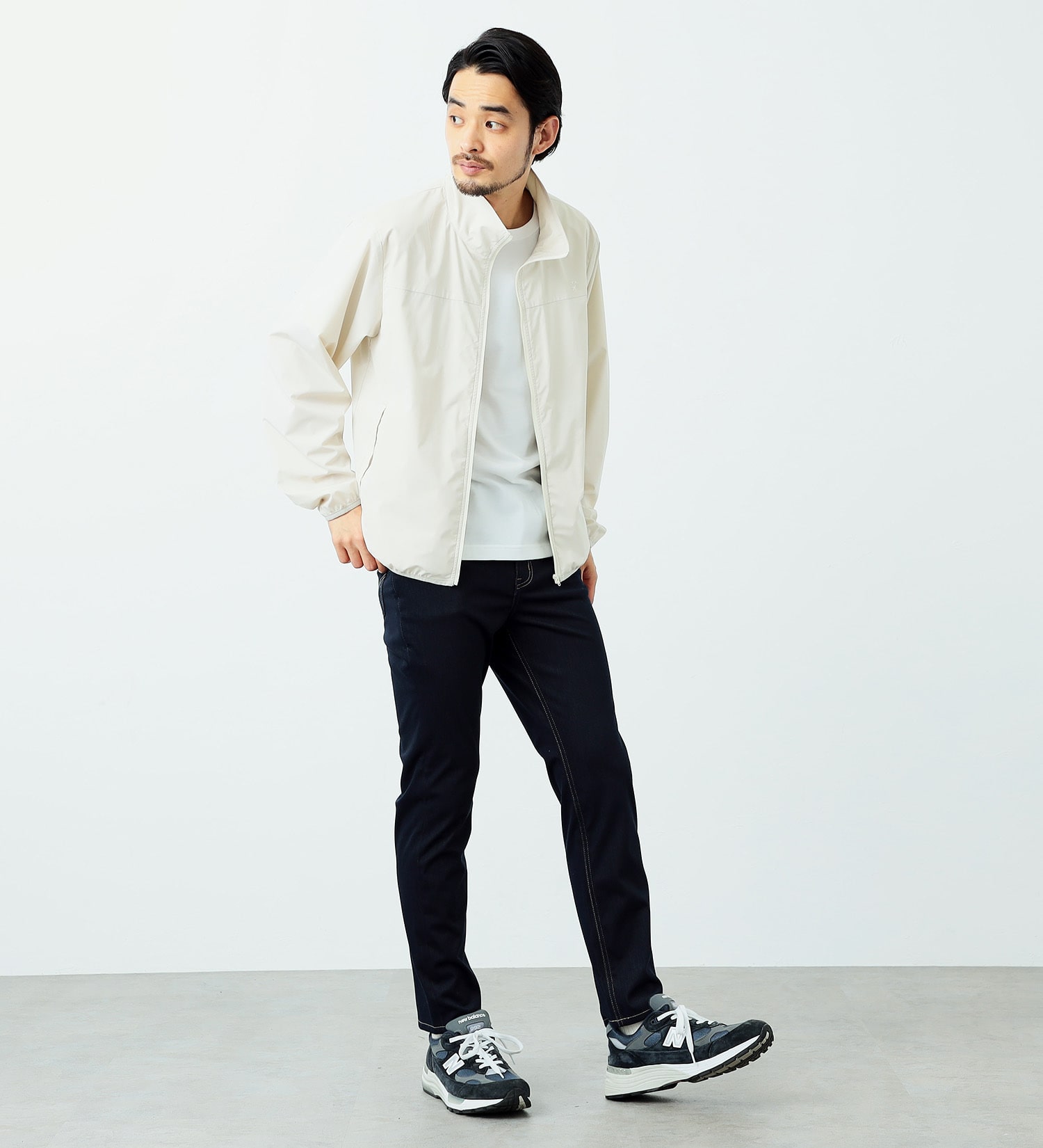 EDWIN(エドウイン)の【父の日割対象】タビデニ ストレートパンツ 軽量 撥水 ストレッチ 旅行用パンツ【メンズ】|パンツ/デニムパンツ/メンズ|インディゴブルー