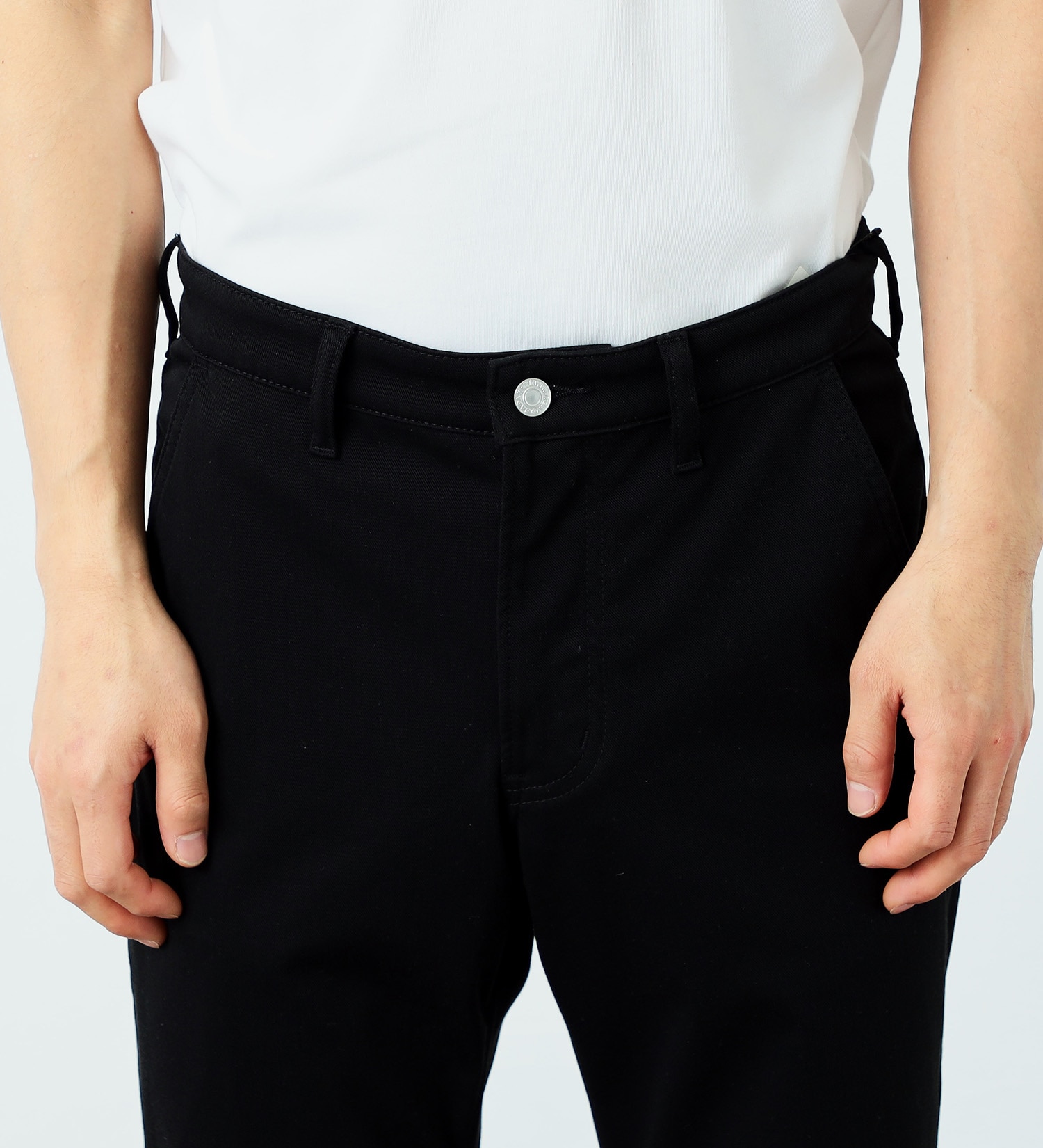 EDWIN(エドウイン)のタビデニ ストレートパンツ 軽量 撥水 ストレッチ 旅行用パンツ【メンズ】|パンツ/パンツ/メンズ|ブラック