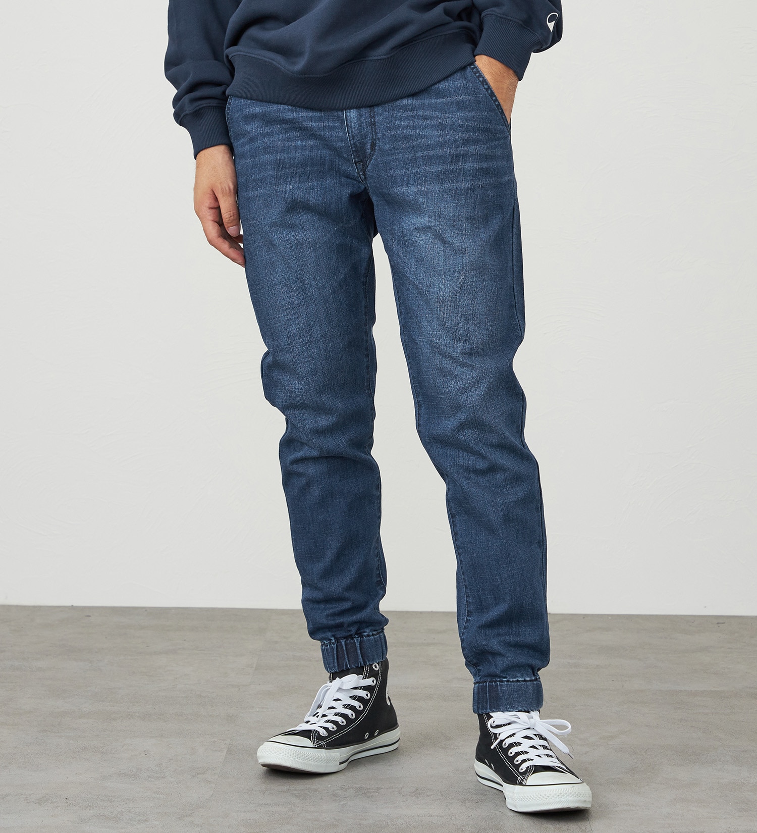 EDWIN(エドウイン)の【試着対象】Zジーンズ ジョガーパンツ|//メンズ|中色ブルー