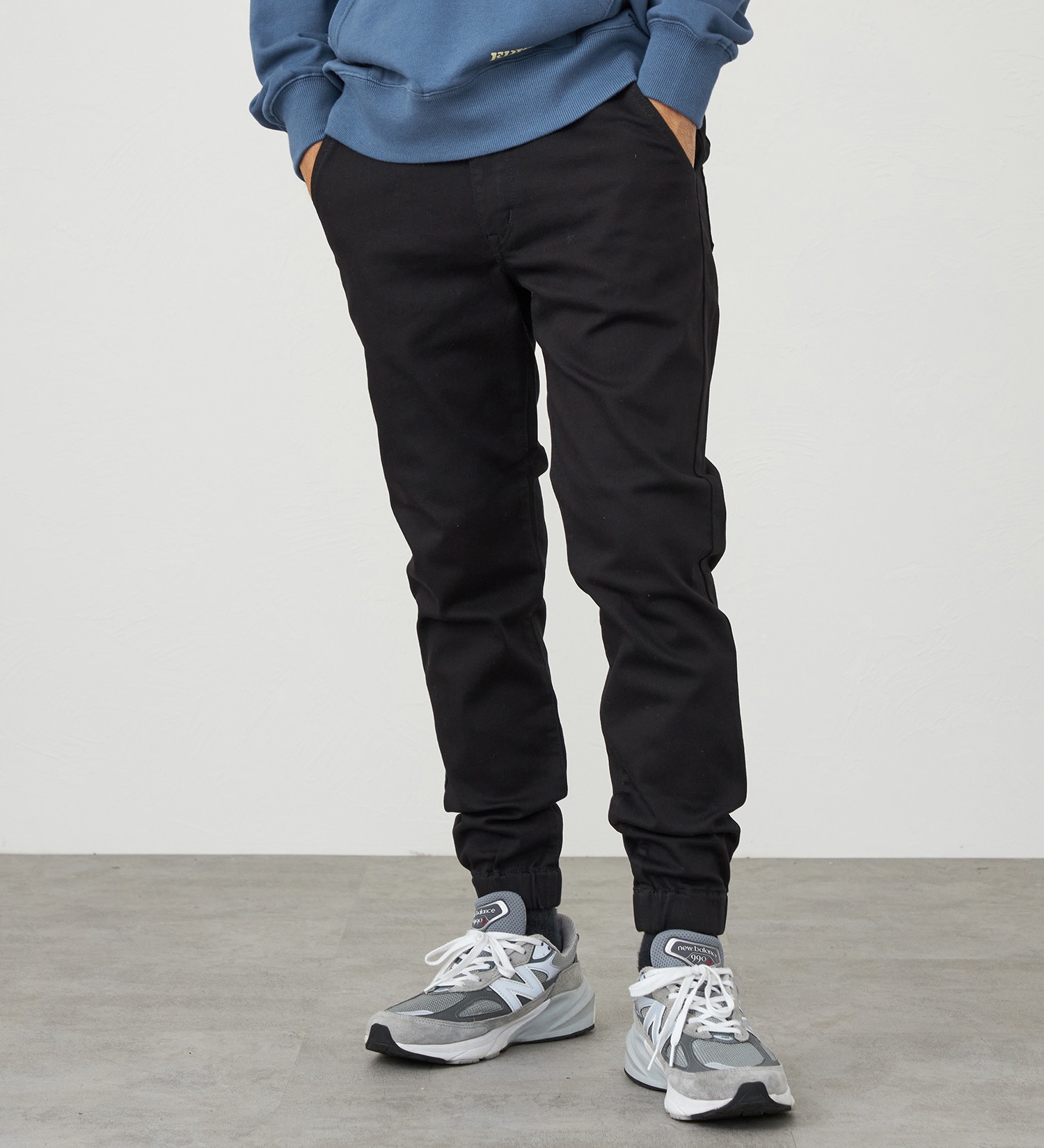 EDWIN(エドウイン)の【試着対象】Zジーンズ ジョガーパンツ|//メンズ|ブラック