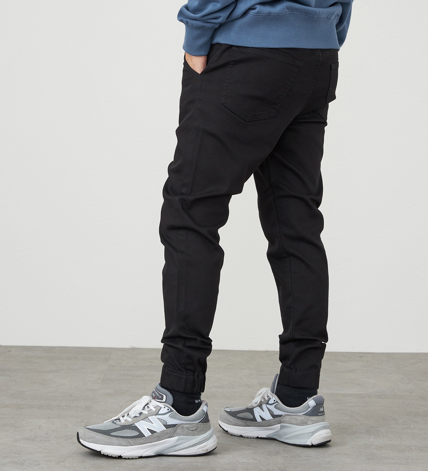 EDWIN(エドウイン)の【試着対象】Zジーンズ ジョガーパンツ|//メンズ|ブラック