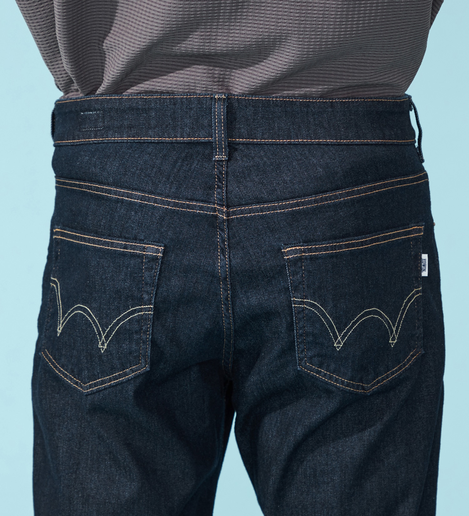 EDWIN(エドウイン)の【涼】COOLストレートデニムパンツ【アウトレット店舗・WEB限定】|パンツ/パンツ/メンズ|インディゴブルー