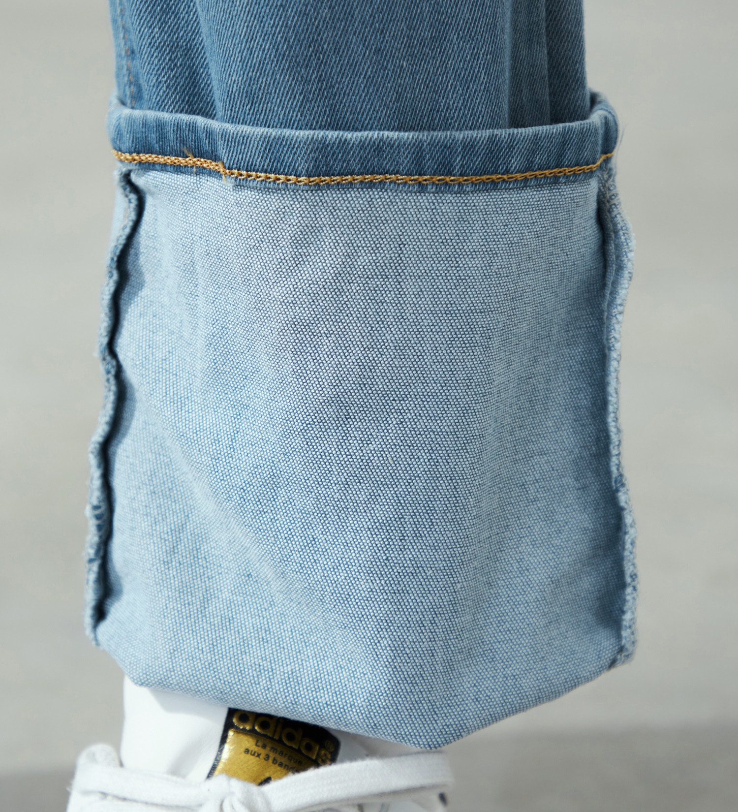 EDWIN(エドウイン)の【涼】COOLストレートデニムパンツ【アウトレット店舗・WEB限定】|パンツ/パンツ/メンズ|淡色ブルー