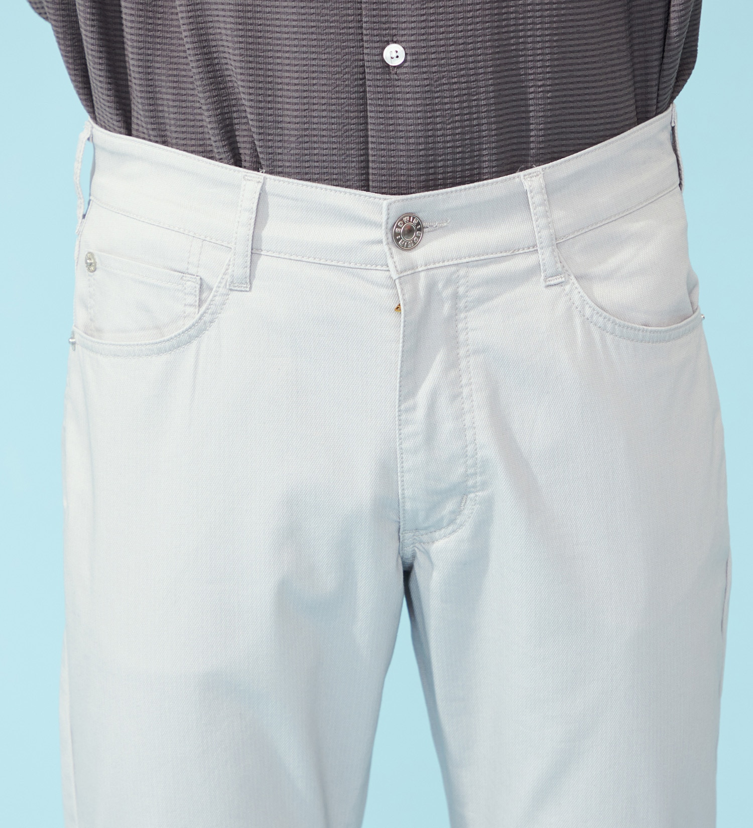 EDWIN(エドウイン)の【ポイントアップ対象】【涼】COOLストレートデニムパンツ【アウトレット店舗・WEB限定】|パンツ/パンツ/メンズ|クリーム