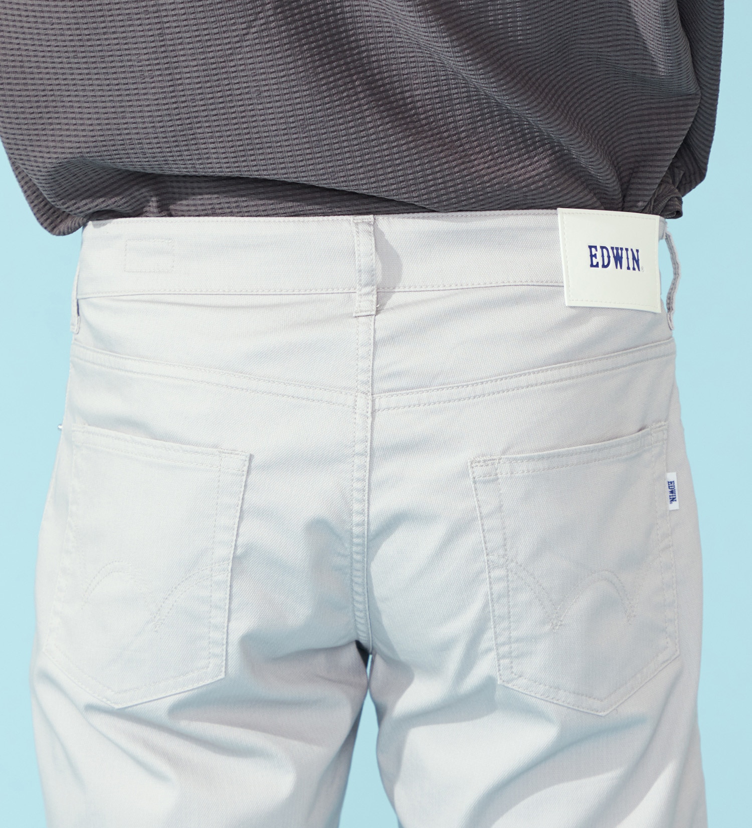 EDWIN(エドウイン)の【ポイントアップ対象】【涼】COOLストレートデニムパンツ【アウトレット店舗・WEB限定】|パンツ/パンツ/メンズ|クリーム
