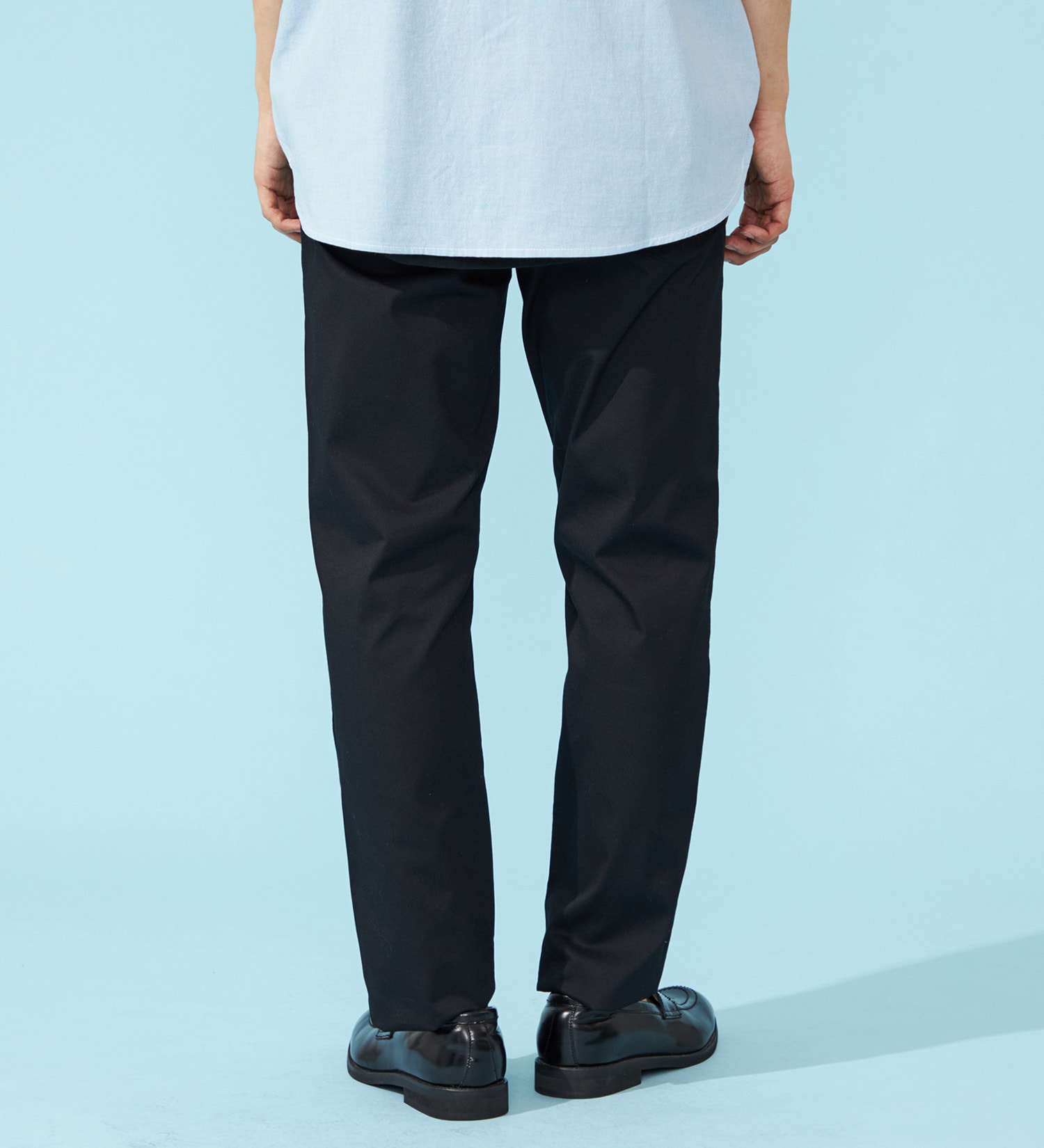 EDWIN(エドウイン)の【涼】COOLストレートデニムパンツ【アウトレット店舗・WEB限定】|パンツ/パンツ/メンズ|ブラック