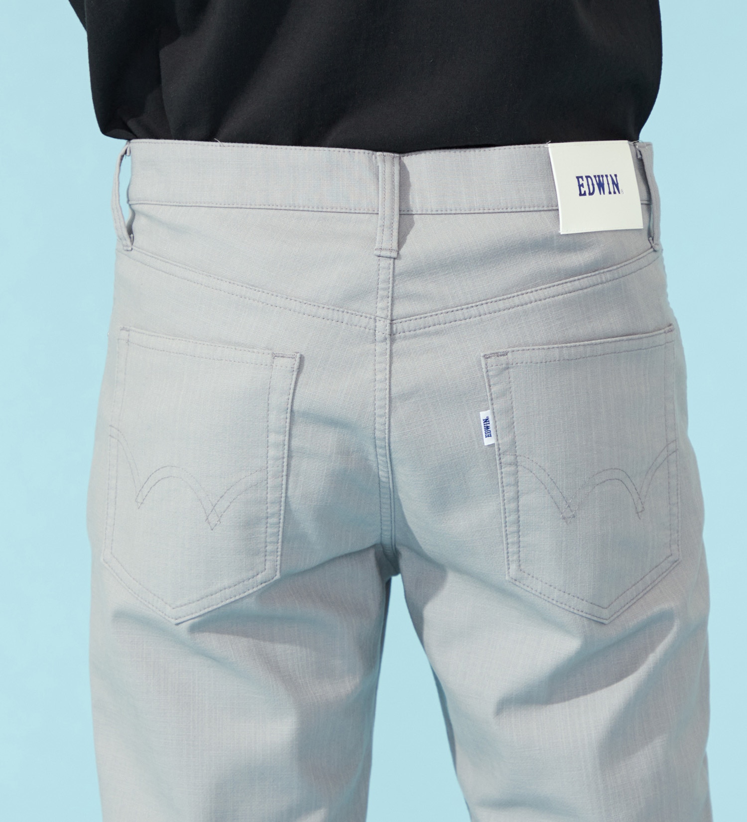 EDWIN(エドウイン)の【涼】COOLタイトストレッチパンツ【アウトレット店舗・WEB限定】|パンツ/パンツ/メンズ|グレー