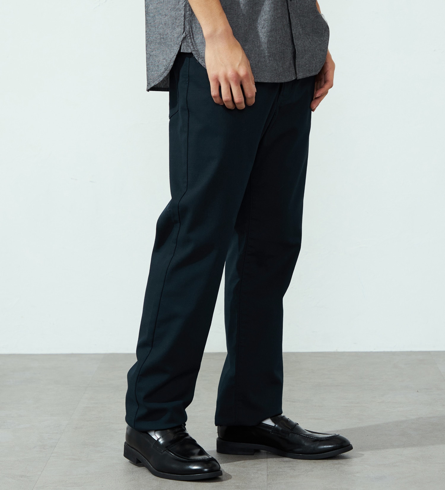 EDWIN(エドウイン)の【涼】COOLタイトストレッチパンツ【アウトレット店舗・WEB限定】|パンツ/パンツ/メンズ|ネイビー