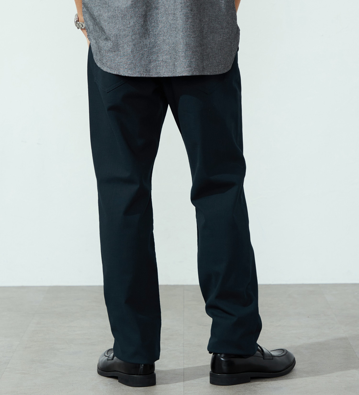 EDWIN(エドウイン)の【涼】COOLタイトストレッチパンツ【アウトレット店舗・WEB限定】|パンツ/パンツ/メンズ|ネイビー