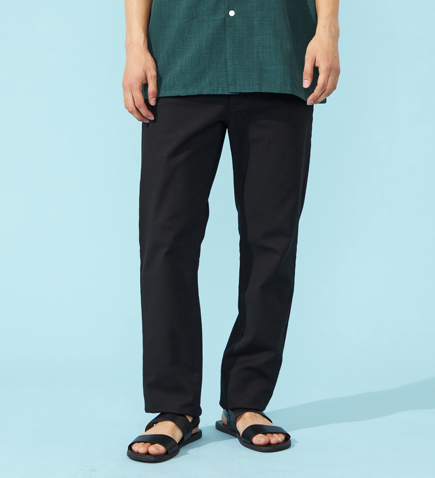 EDWIN(エドウイン)の【涼】COOLタイトストレッチパンツ【アウトレット店舗・WEB限定】|パンツ/パンツ/メンズ|ブラック