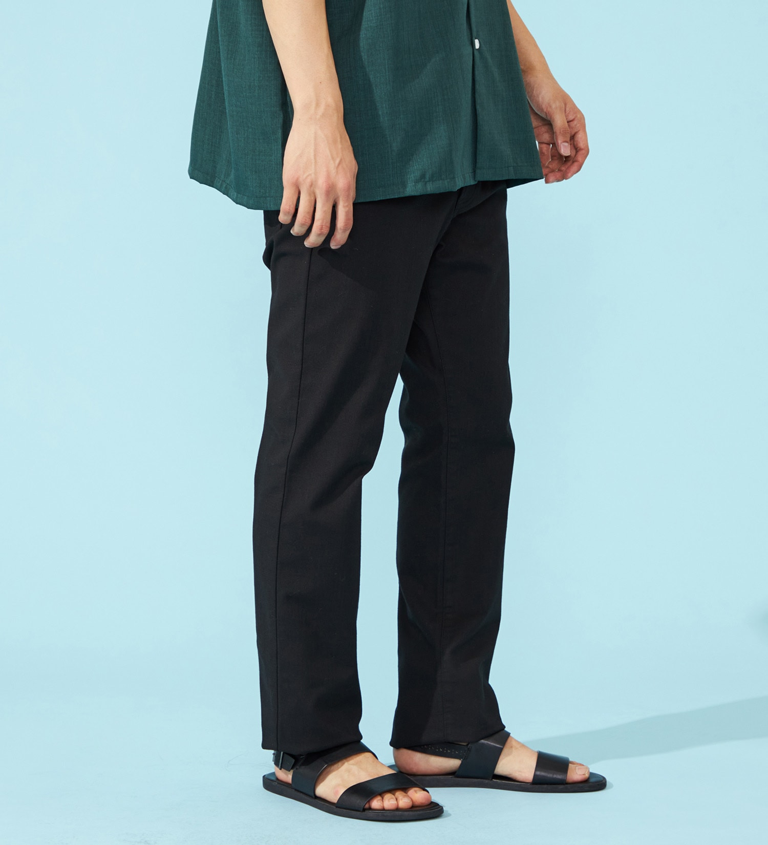 EDWIN(エドウイン)の【涼】COOLタイトストレッチパンツ【アウトレット店舗・WEB限定】|パンツ/パンツ/メンズ|ブラック