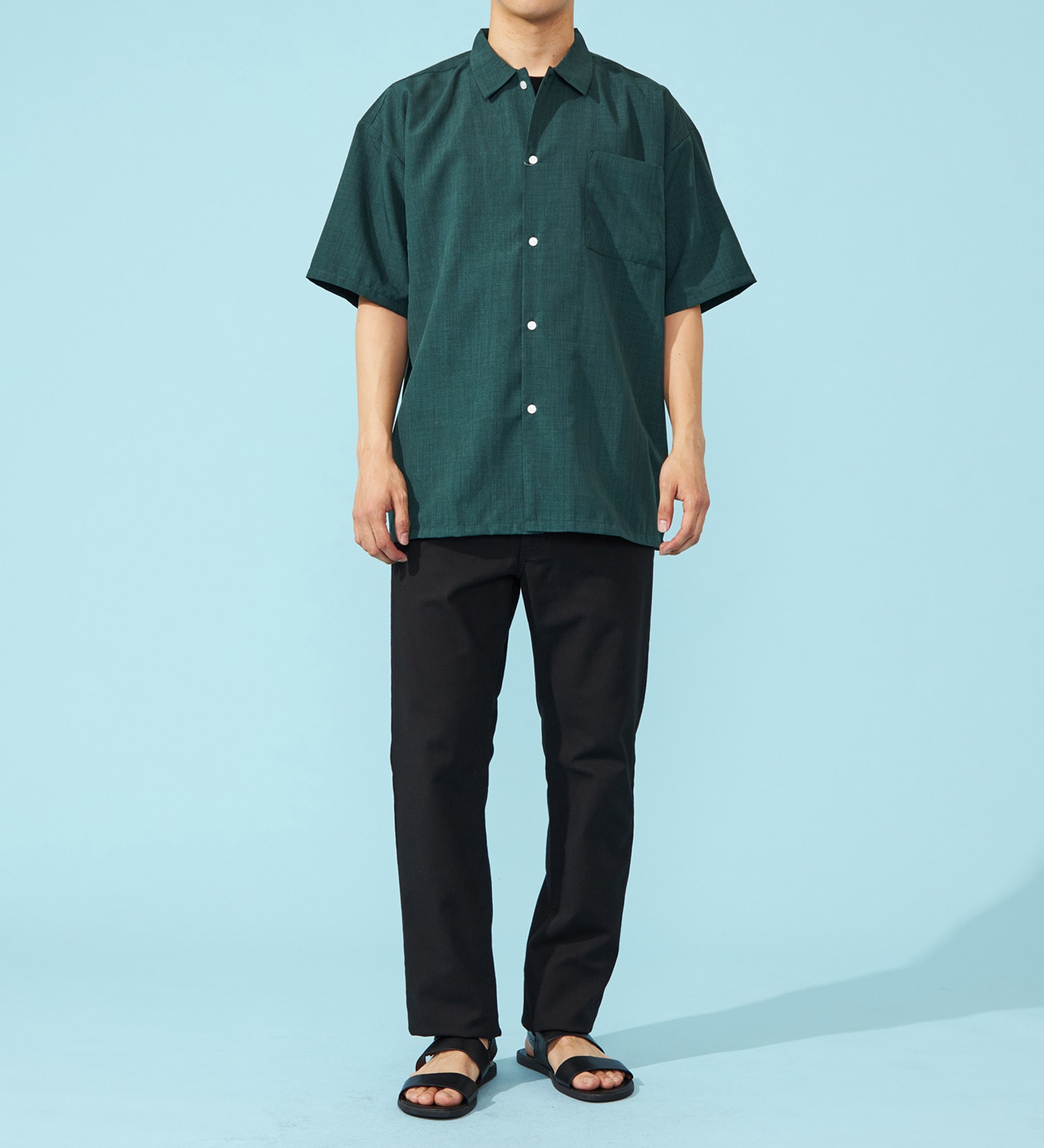 EDWIN(エドウイン)の【涼】COOLタイトストレッチパンツ【アウトレット店舗・WEB限定】|パンツ/パンツ/メンズ|ブラック