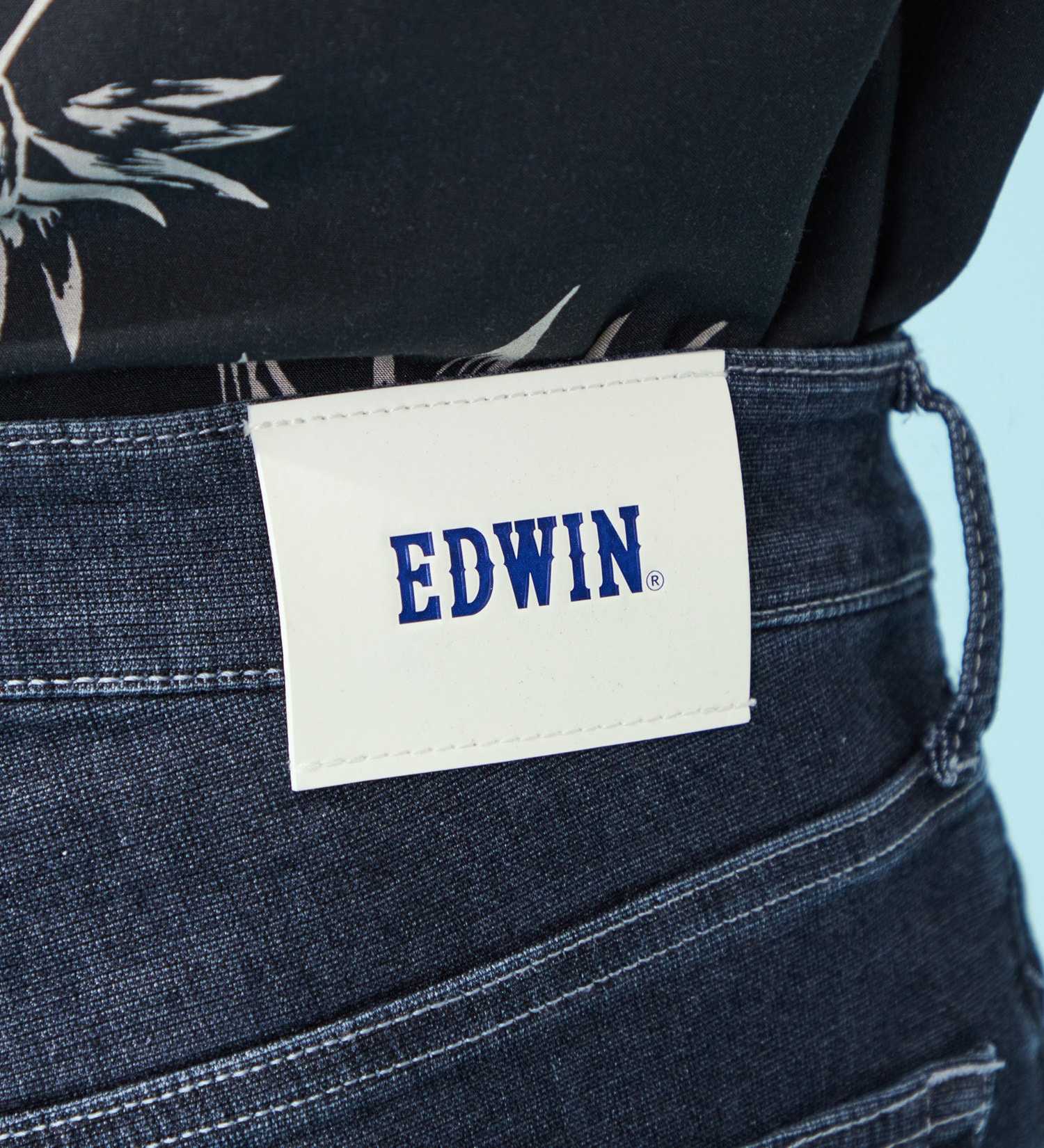 EDWIN(エドウイン)の【涼】COOL ストレッチレギュラーストレートデニムパンツ【アウトレット店舗・WEB限定】|パンツ/デニム / ジーンズパンツ/メンズ|インディゴブルー