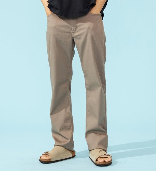 EDWIN(エドウイン)の【涼】COOL ストレッチレギュラーストレートデニムパンツ【アウトレット店舗・WEB限定】|パンツ/デニム/メンズ|ブラウン