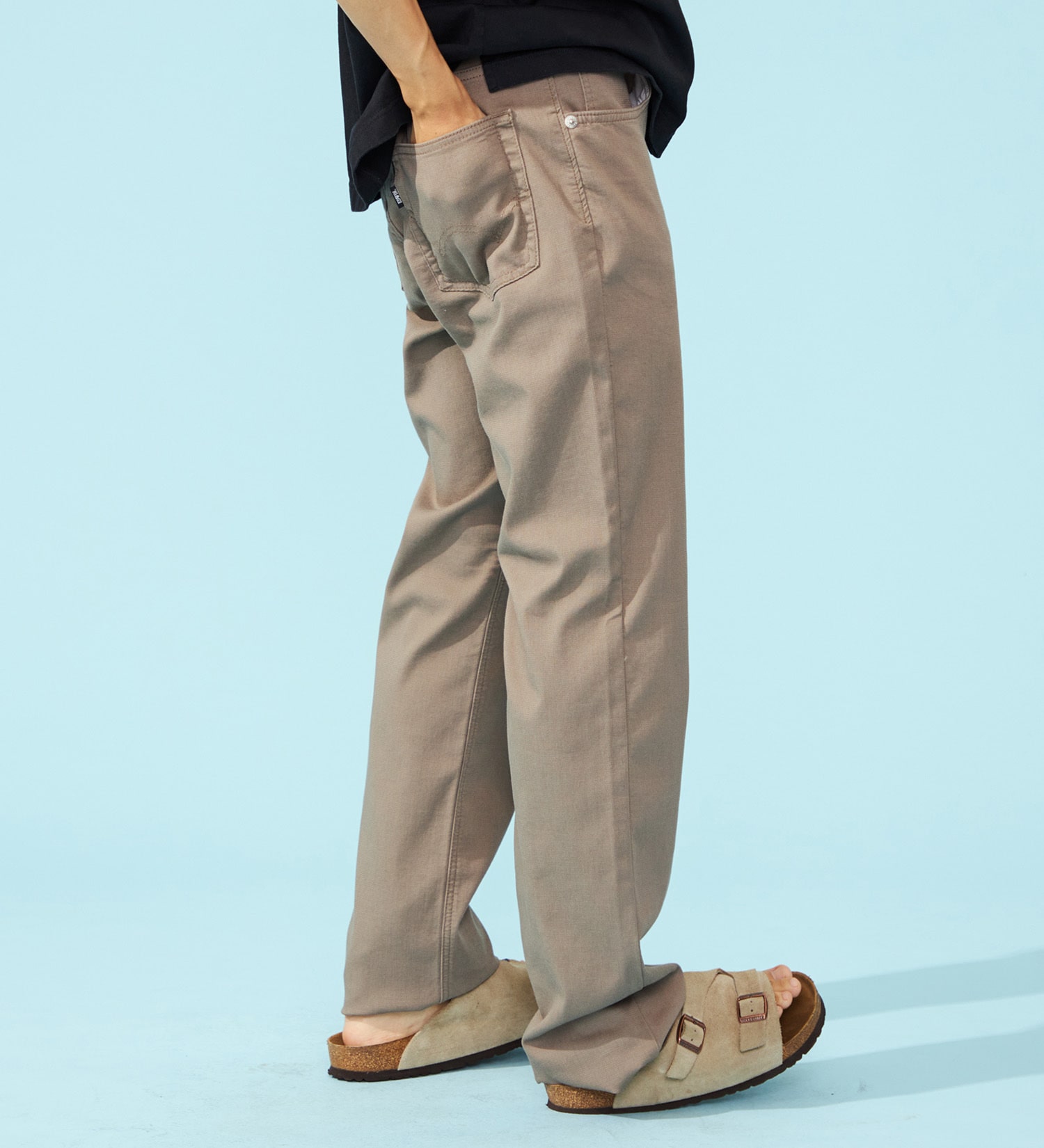 EDWIN(エドウイン)の【ポイントアップ対象】【涼】COOL ストレッチレギュラーストレートデニムパンツ【アウトレット店舗・WEB限定】|パンツ/デニム / ジーンズパンツ/メンズ|ブラウン