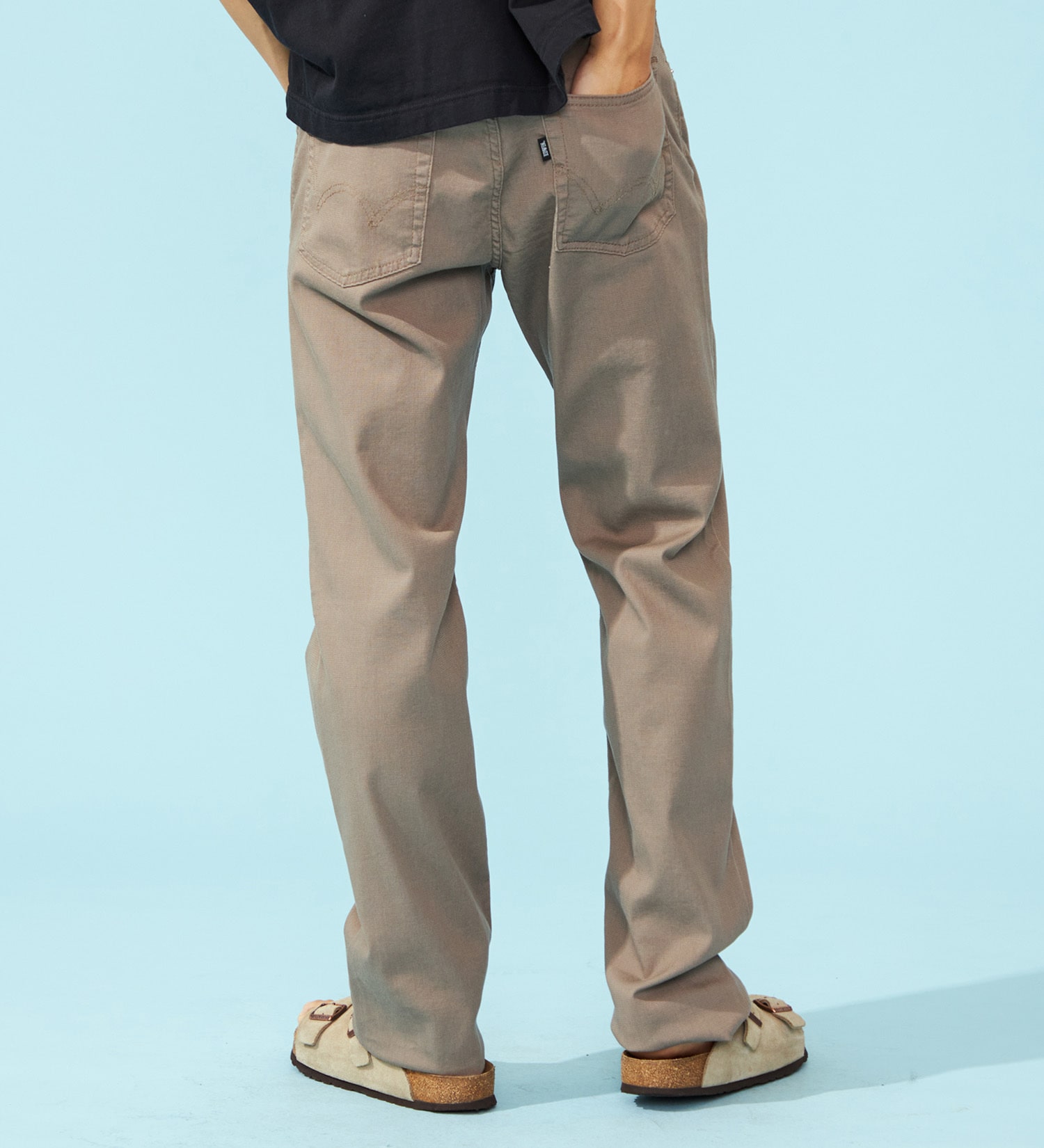EDWIN(エドウイン)の【ポイントアップ対象】【涼】COOL ストレッチレギュラーストレートデニムパンツ【アウトレット店舗・WEB限定】|パンツ/デニム / ジーンズパンツ/メンズ|ブラウン