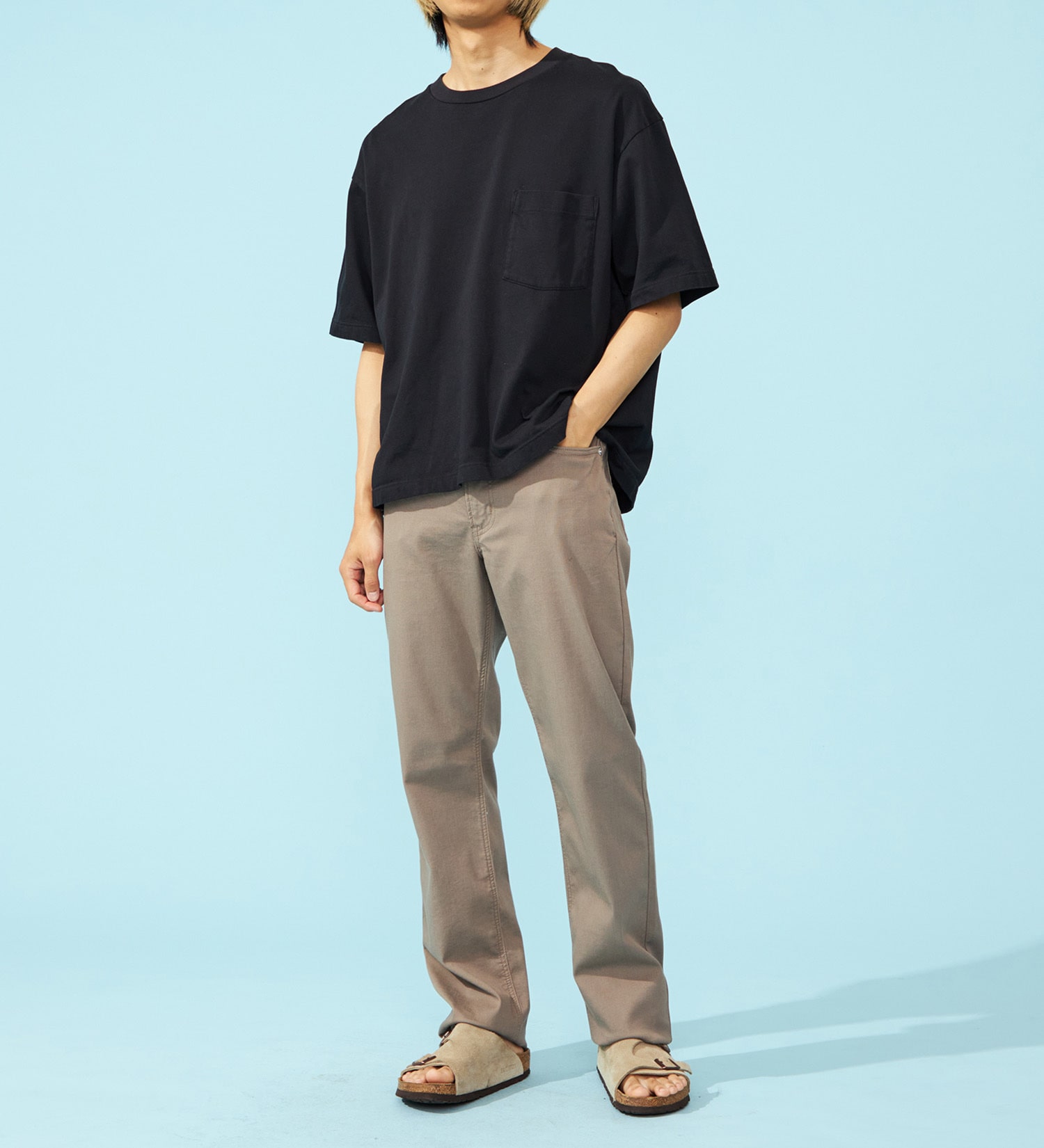 EDWIN(エドウイン)の【ポイントアップ対象】【涼】COOL ストレッチレギュラーストレートデニムパンツ【アウトレット店舗・WEB限定】|パンツ/デニム / ジーンズパンツ/メンズ|ブラウン