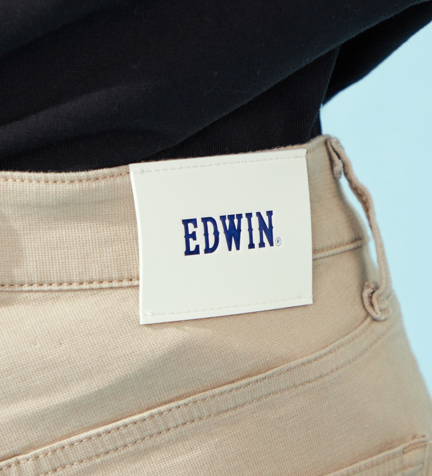 EDWIN(エドウイン)の【ポイントアップ対象】【涼】COOL ストレッチレギュラーストレートデニムパンツ【アウトレット店舗・WEB限定】|パンツ/デニム / ジーンズパンツ/メンズ|ベージュ