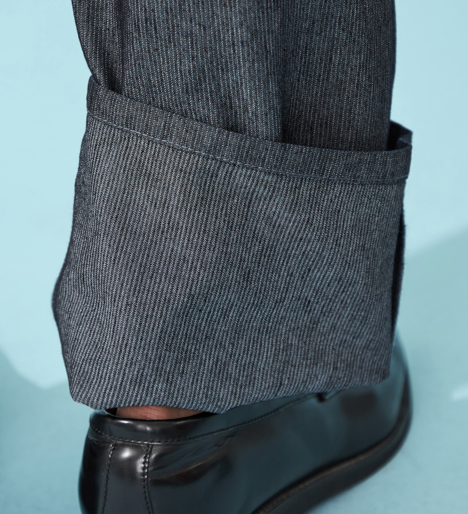EDWIN(エドウイン)の【涼】COOLルーズストレートデニムパンツ【アウトレット店舗・WEB限定】|パンツ/パンツ/メンズ|インディゴブルー