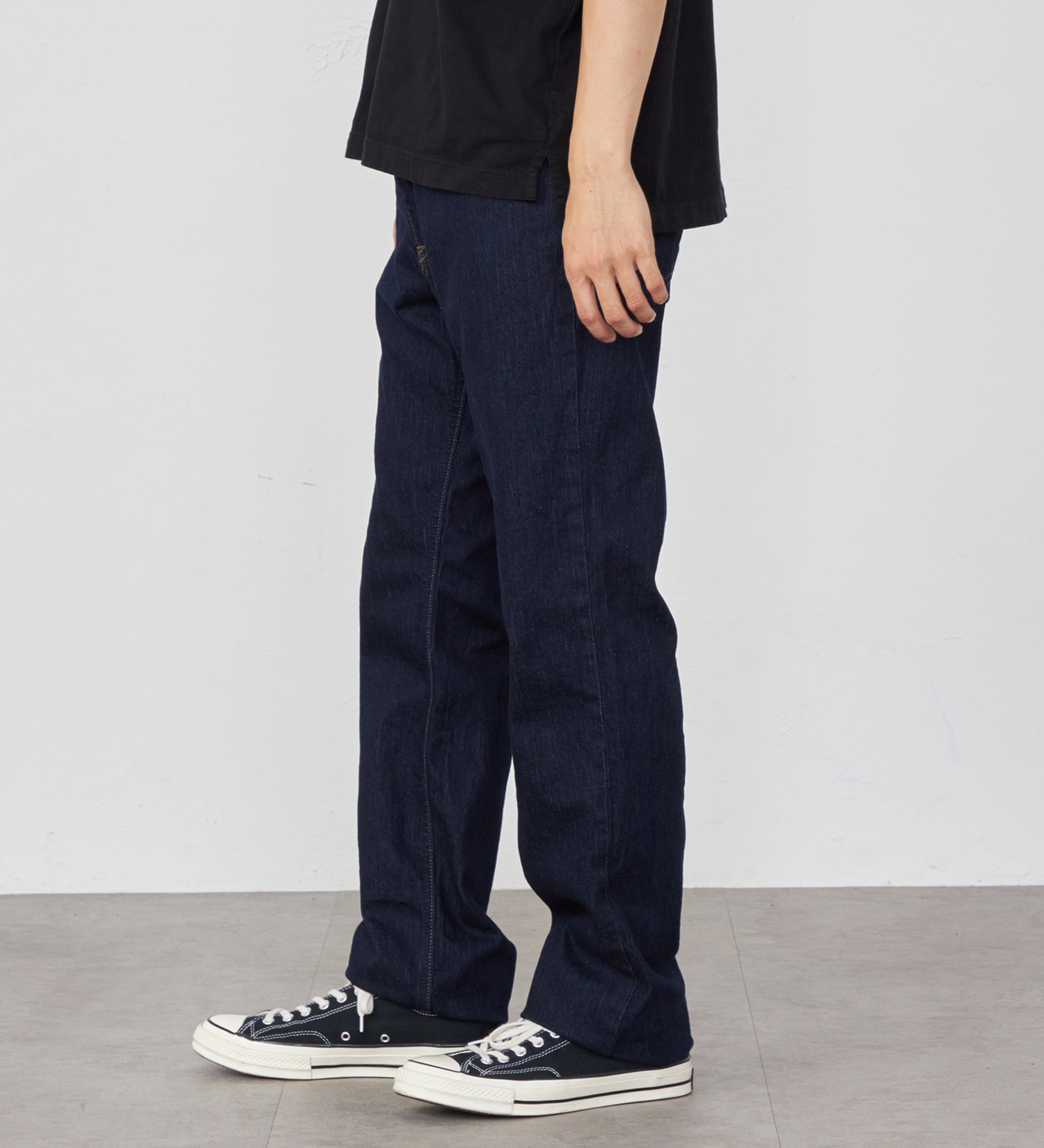 EDWIN(エドウイン)のストレッチゆったりストレートデニムパンツ【アウトレット店舗・WEB限定】|パンツ/デニム / ジーンズパンツ/メンズ|インディゴブルー