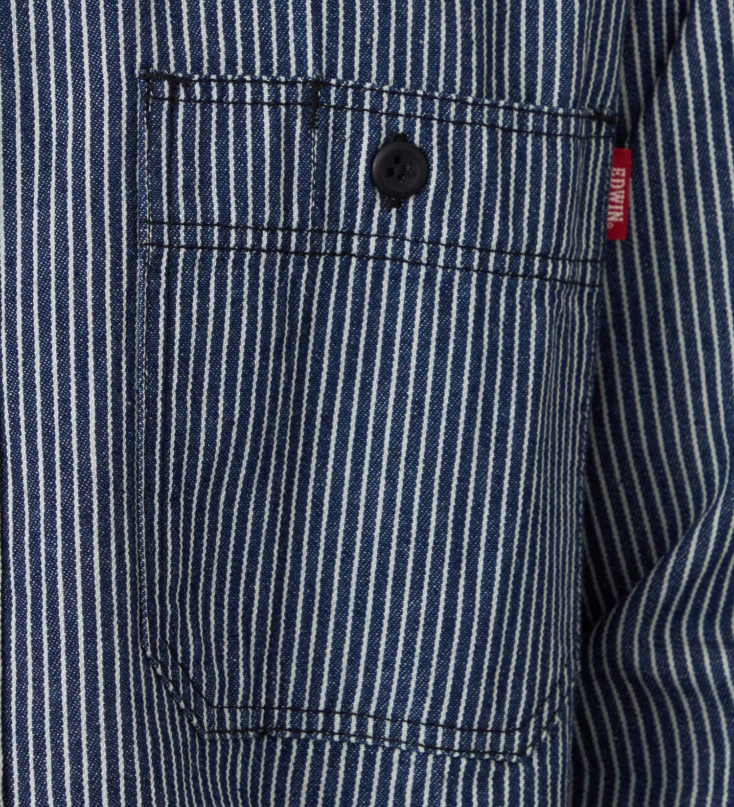 EDWIN(エドウイン)のデニムワークシャツ【アウトレット店舗・WEB限定】|トップス/シャツ/ブラウス/メンズ|ヒッコリー