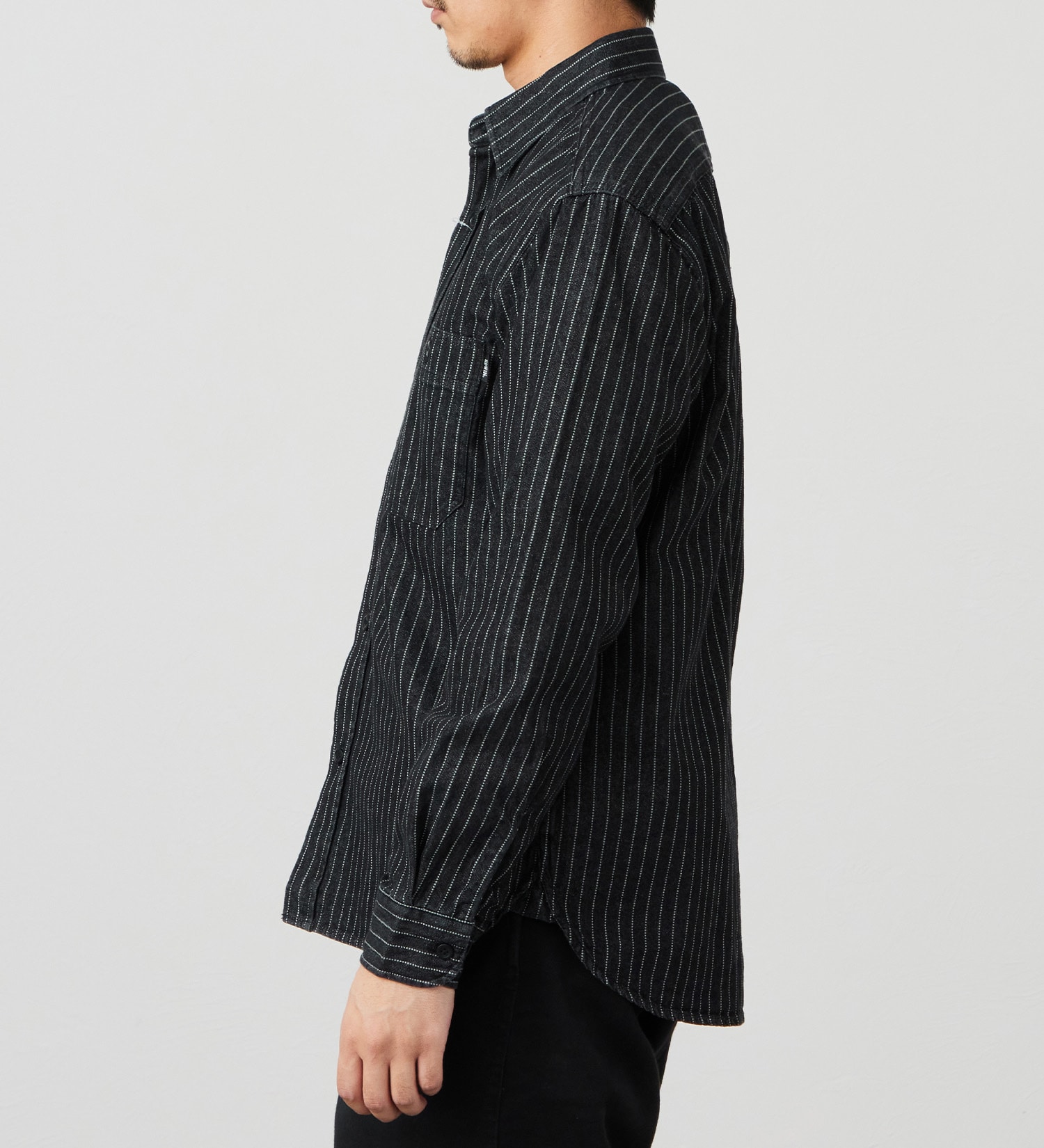 EDWIN(エドウイン)のワークシャツ【アウトレット店舗・WEB限定商品】|トップス/シャツ/ブラウス/メンズ|ブラック系その他