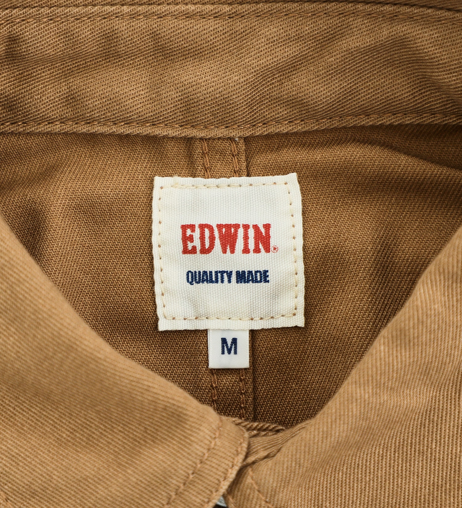 EDWIN(エドウイン)の【BLACKFRIDAY】EDWIN カバーオールジャケット【アウトレット店舗・WEB限定】|ジャケット/アウター/カバーオール/メンズ|ダークベージュ
