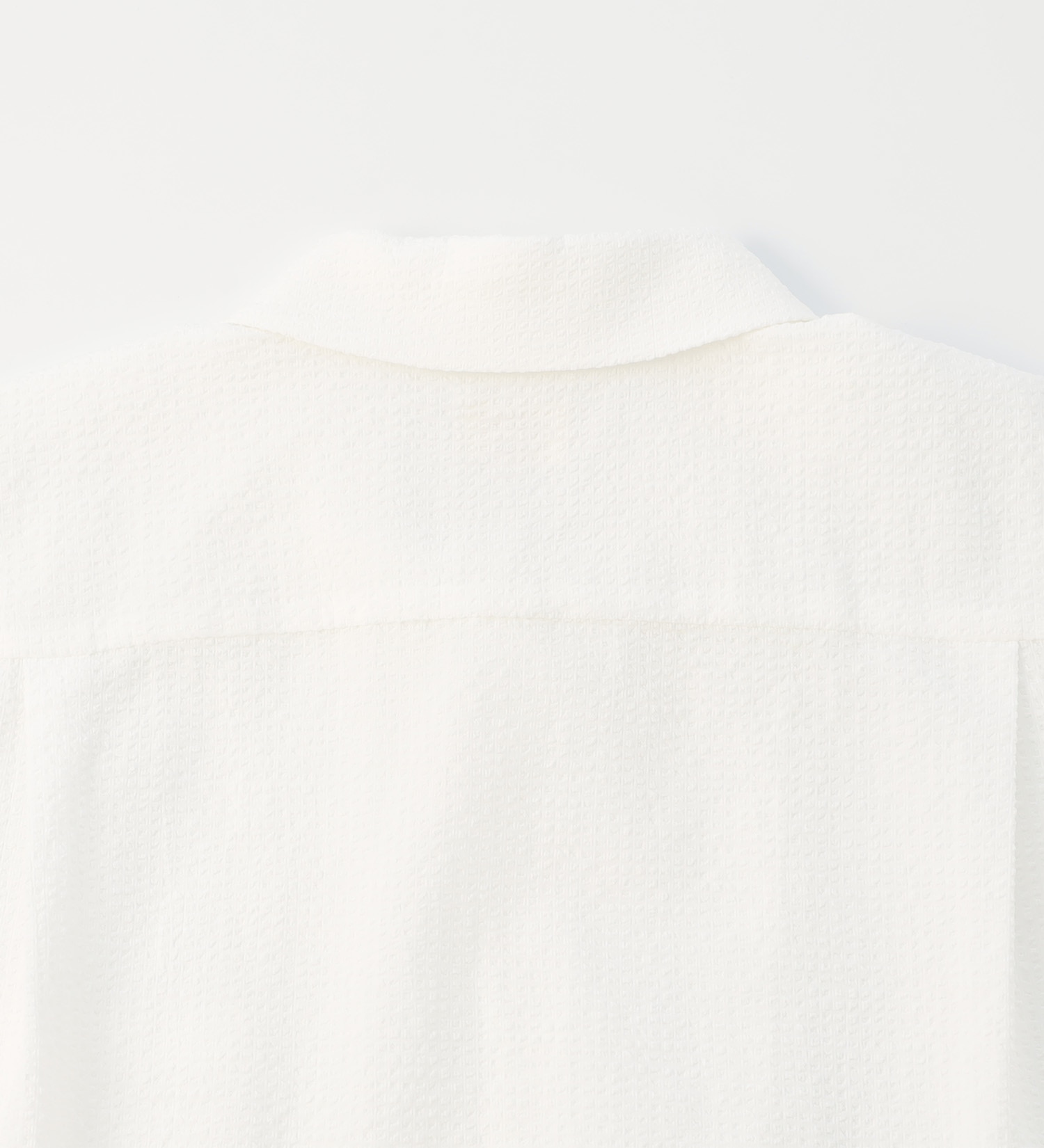 EDWIN(エドウイン)の【BLACKFRIDAY】オープンカラーシャツ 半袖（シアサッカー）【アウトレット店舗・WEB限定】|トップス/シャツ/ブラウス/メンズ|ホワイト