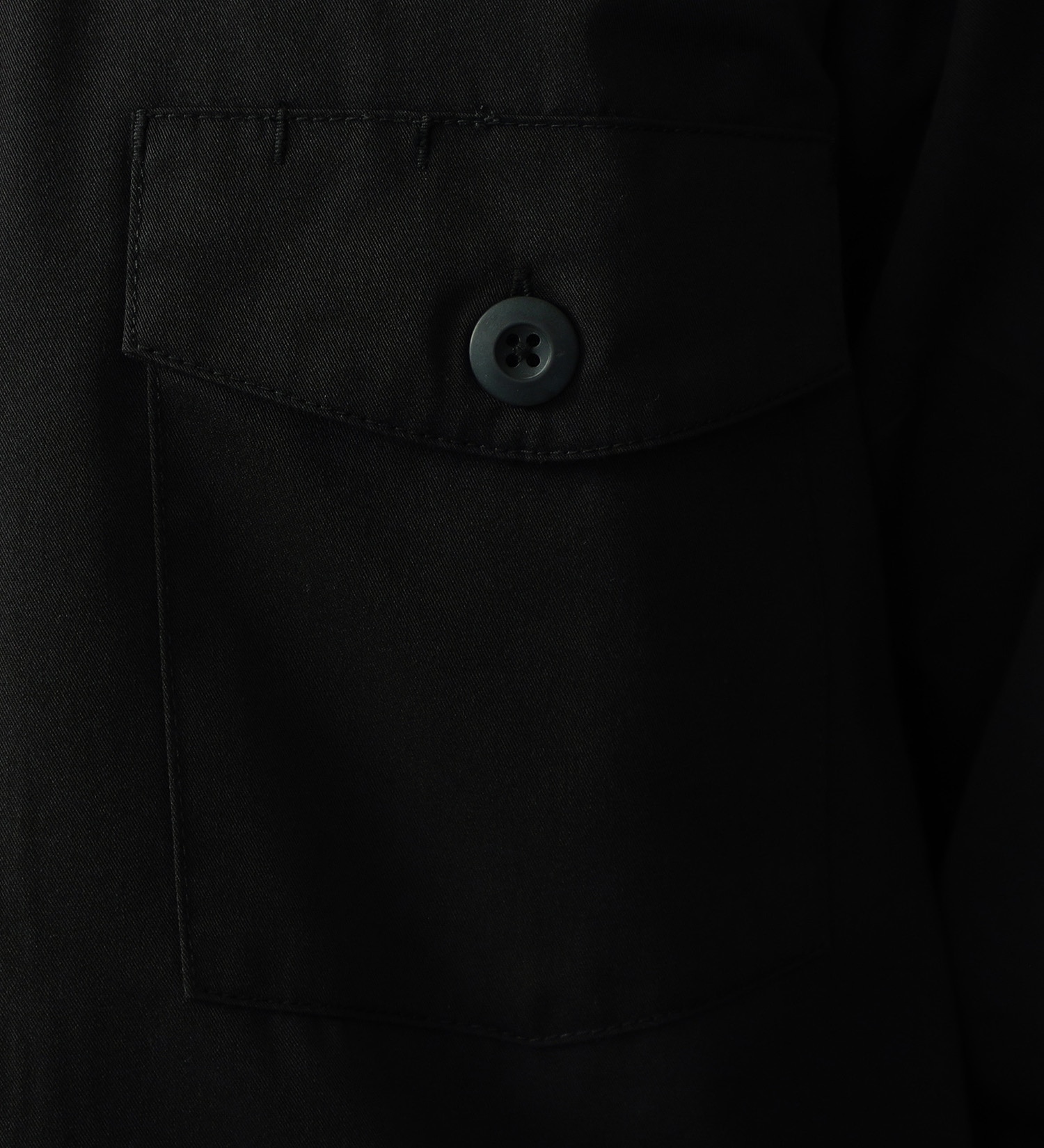 EDWIN(エドウイン)のミリタリーシャツ【アウトレット店舗・WEB限定】|トップス/シャツ/ブラウス/メンズ|ブラック