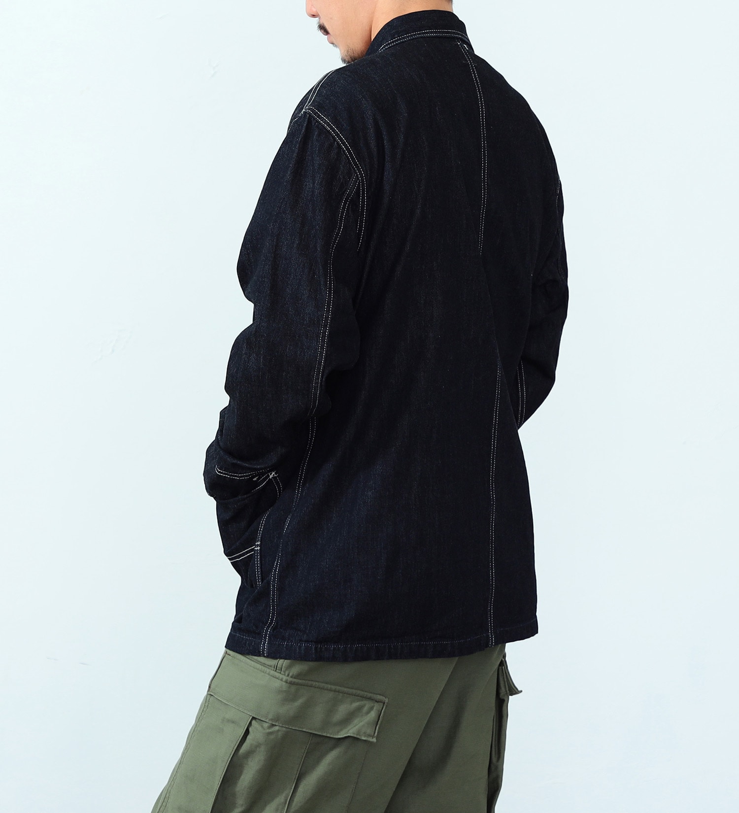 EDWIN(エドウイン)のEDWIN カバーオールジャケット【アウトレット店舗・WEB限定】|ジャケット/アウター/カバーオール/メンズ|濃色ブルー