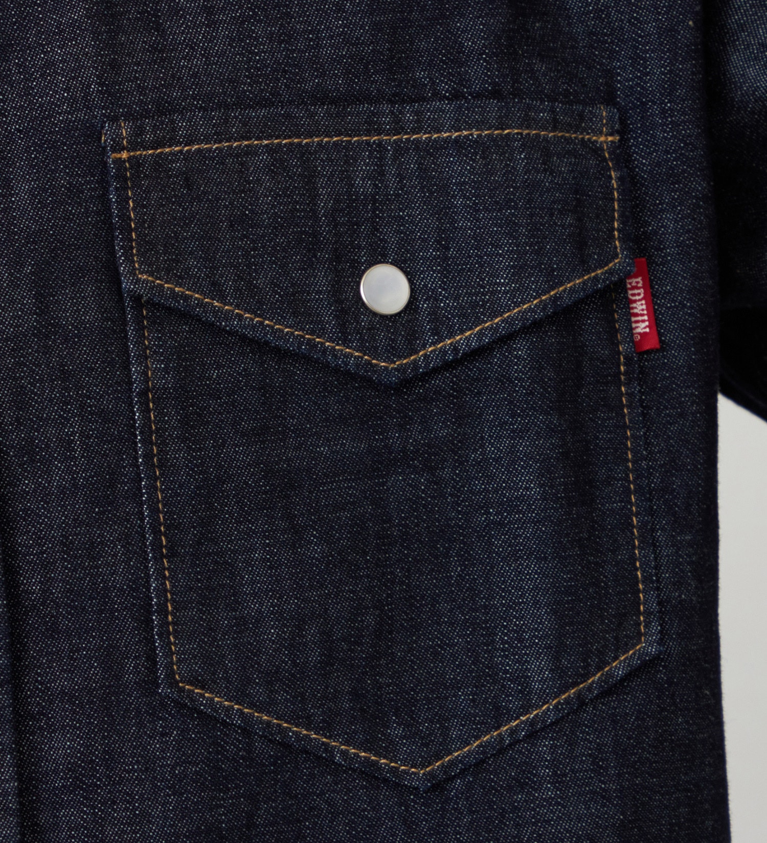 EDWIN(エドウイン)のデニムシャツ【アウトレット店舗・WEB限定】|トップス/シャツ/ブラウス/メンズ|インディゴブルー
