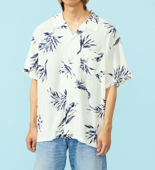 EDWIN(エドウイン)の【ポイントアップ対象】オープンカラーシャツ【アウトレット店舗・WEB限定】|トップス/シャツ/ブラウス/メンズ|クリーム
