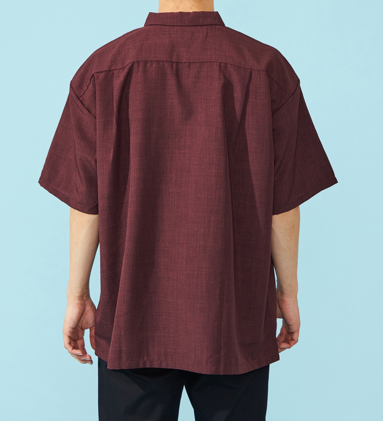 EDWIN(エドウイン)のビッグフィットシャツ【半袖】【アウトレット店舗・WEB限定】|トップス/シャツ/ブラウス/メンズ|レンガ