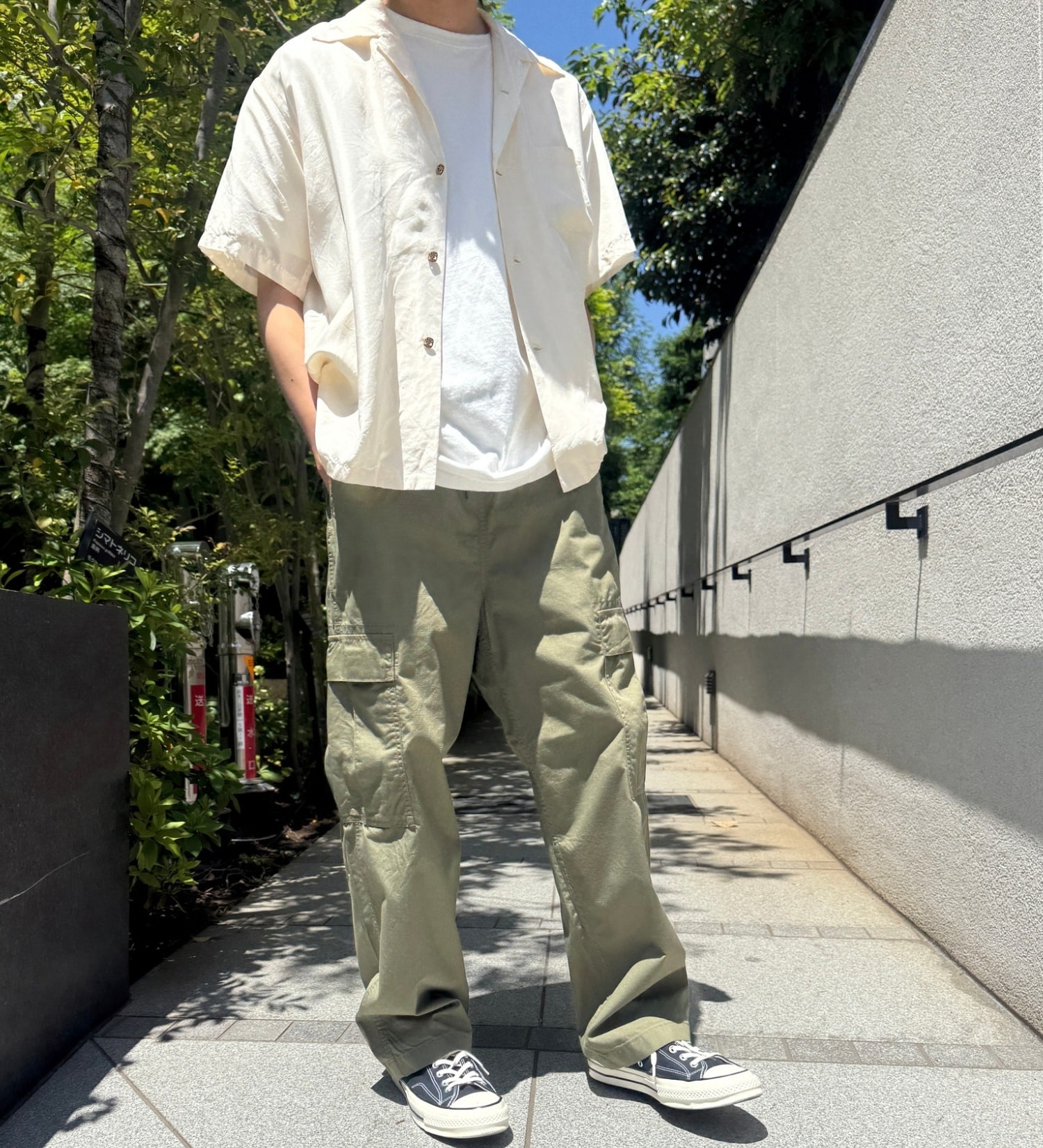 EDWIN(エドウイン)のイージーカーゴパンツ【アウトレット店舗・WEB限定】|パンツ/カーゴパンツ/メンズ|ライトグリーン