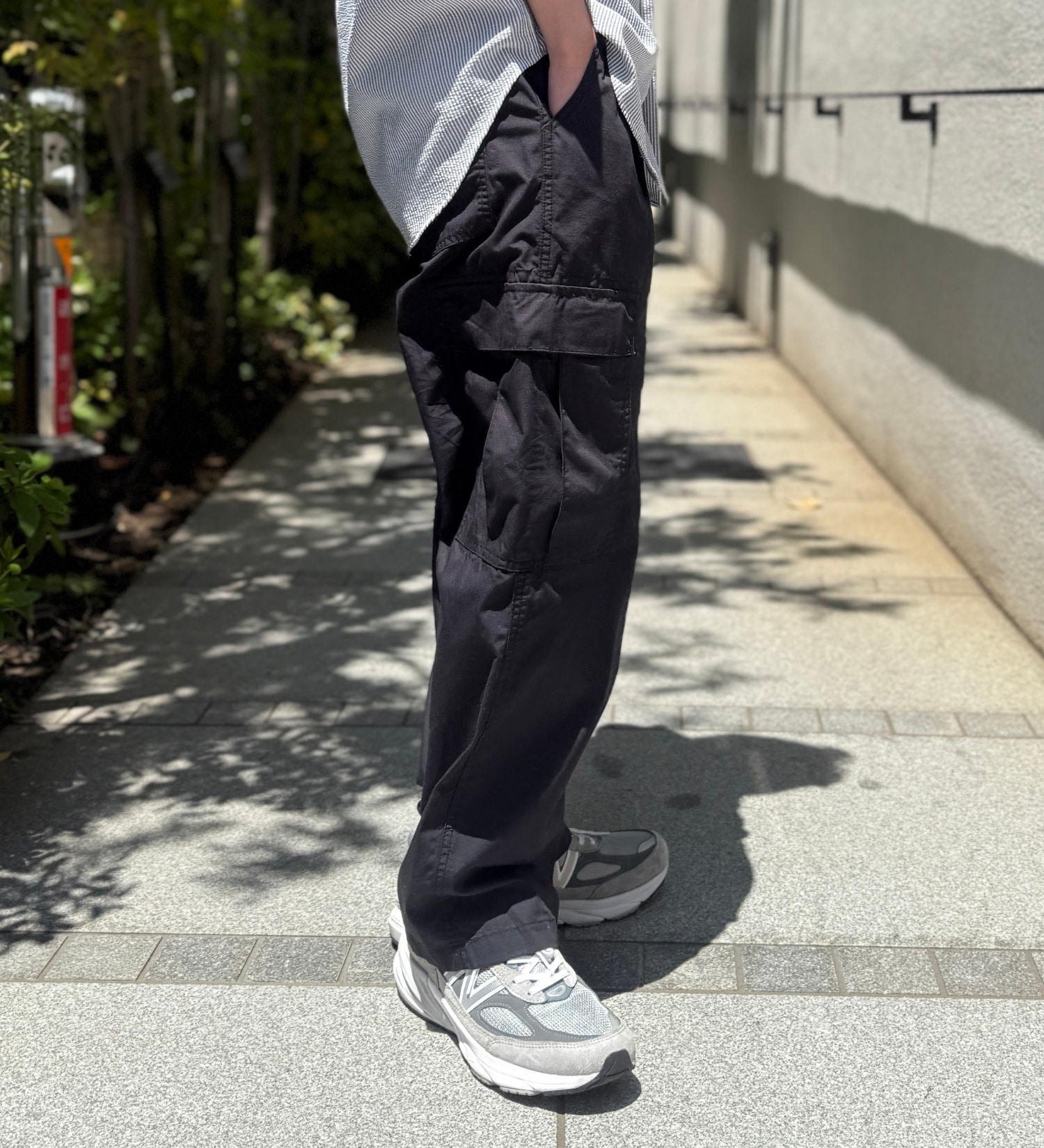 EDWIN(エドウイン)のイージーカーゴパンツ【アウトレット店舗・WEB限定】|パンツ/カーゴパンツ/メンズ|ブラック