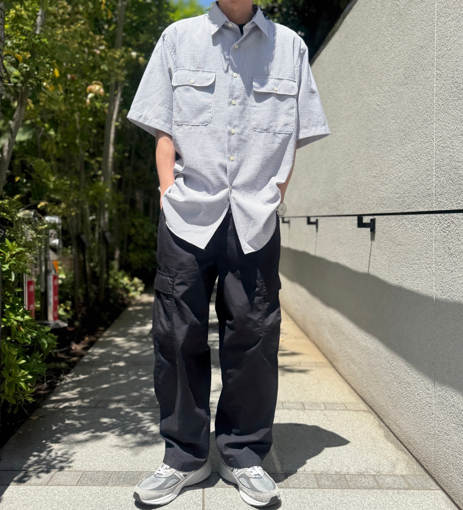 EDWIN(エドウイン)のイージーカーゴパンツ【アウトレット店舗・WEB限定】|パンツ/カーゴパンツ/メンズ|ブラック