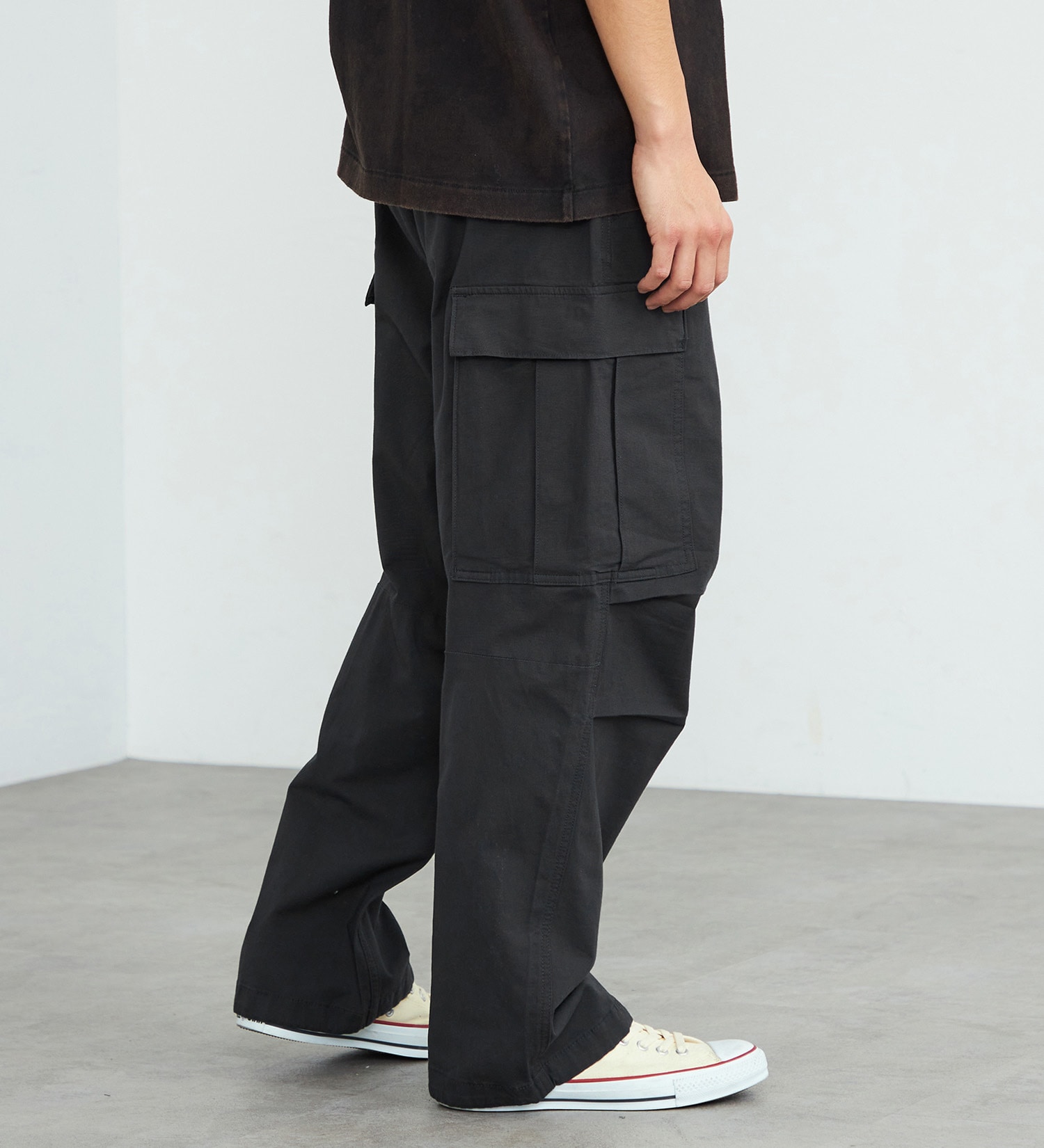 EDWIN(エドウイン)のB.D.Uカーゴパンツ【アウトレット店舗・WEB限定】|パンツ/パンツ/メンズ|チャコール
